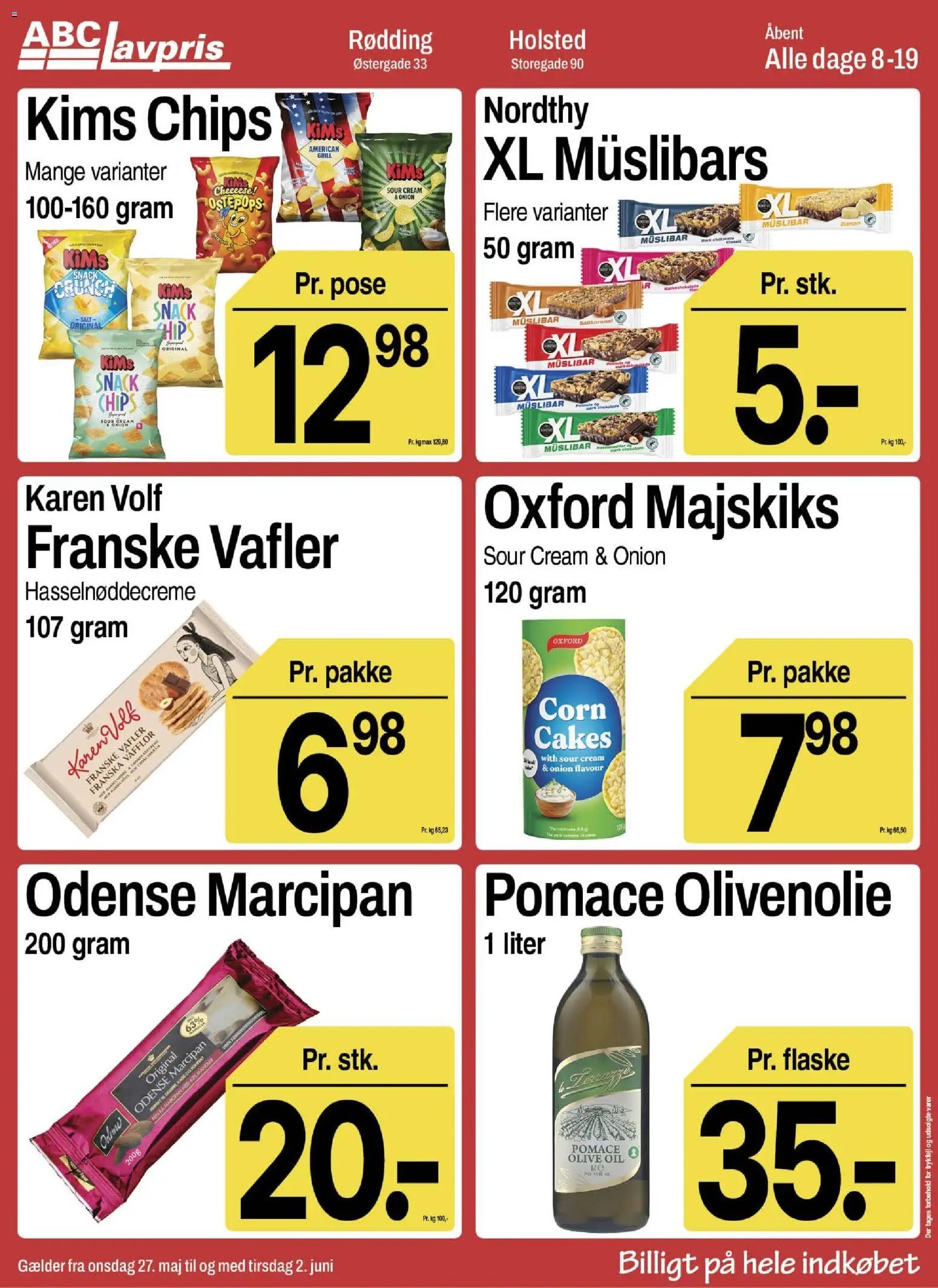 Abc Lavpris tilbudsavis fra 27/05/2026 Abc Lavpris - Rødding