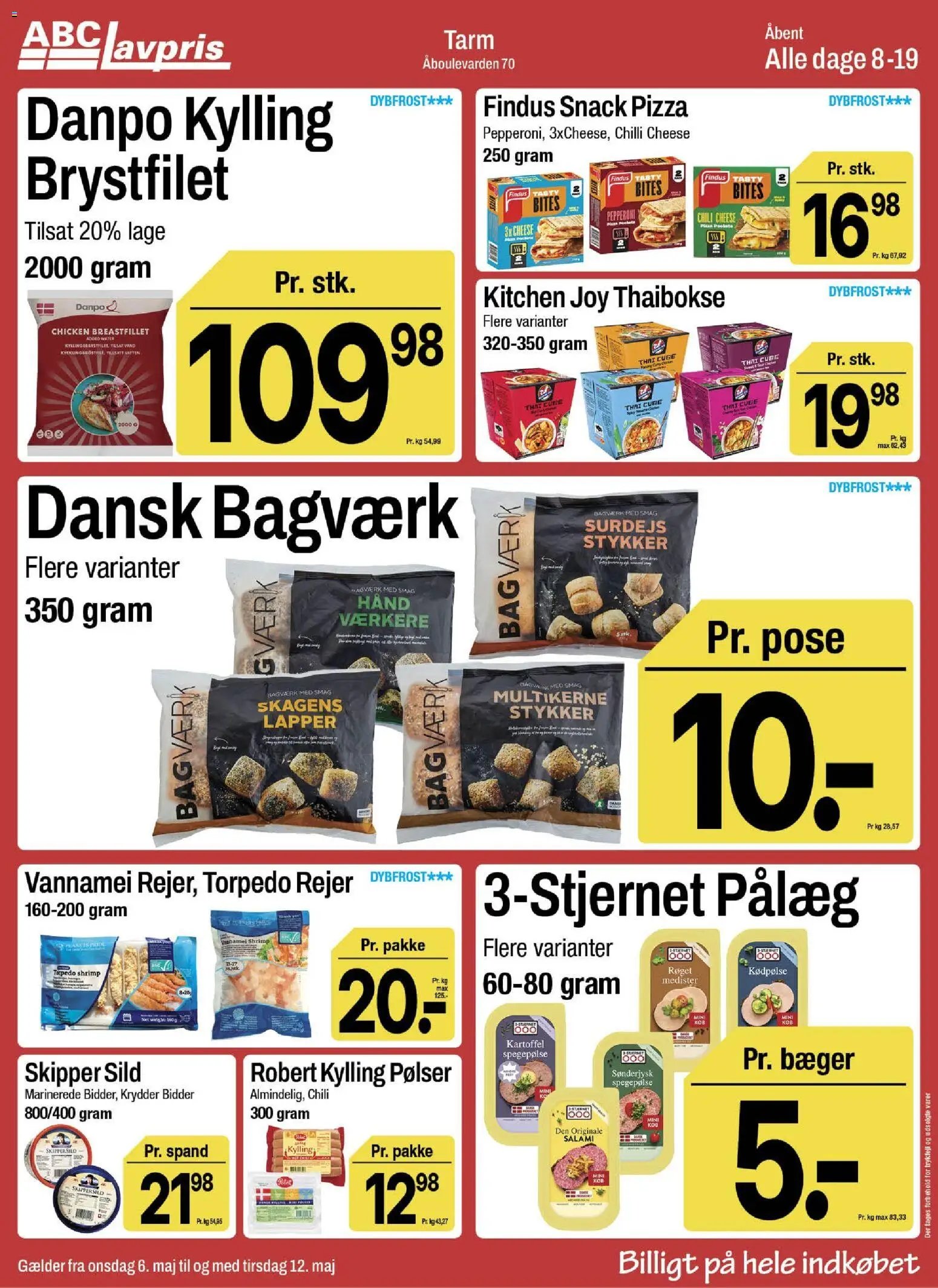 Abc Lavpris tilbudsavis fra 06/05/2026 Abc Lavpris - Tarm