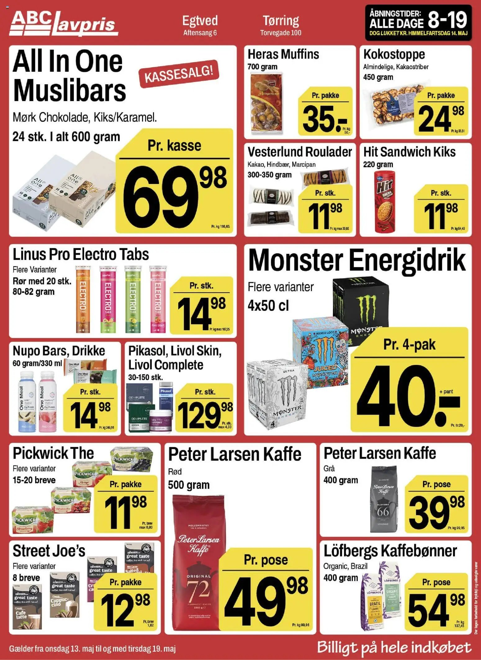 Abc Lavpris tilbudsavis fra 13/05/2026 Abc Lavpris - Egtved
