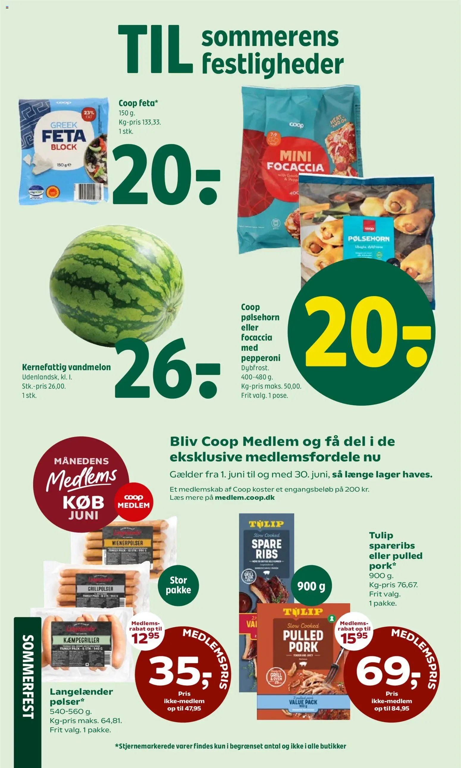 Coop 365 tilbudsavis fra 11/06/2026 Coop 365 - Tilbudsavis uge 24