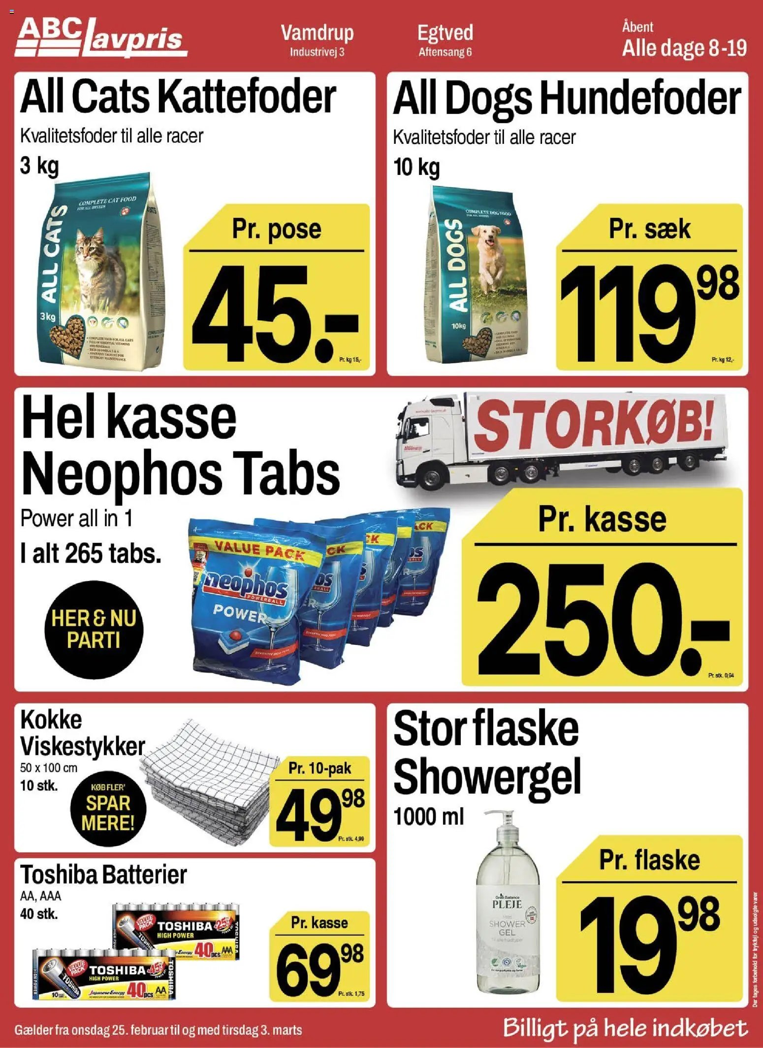 Abc Lavpris tilbudsavis fra 25/02/2026 Vamdrup