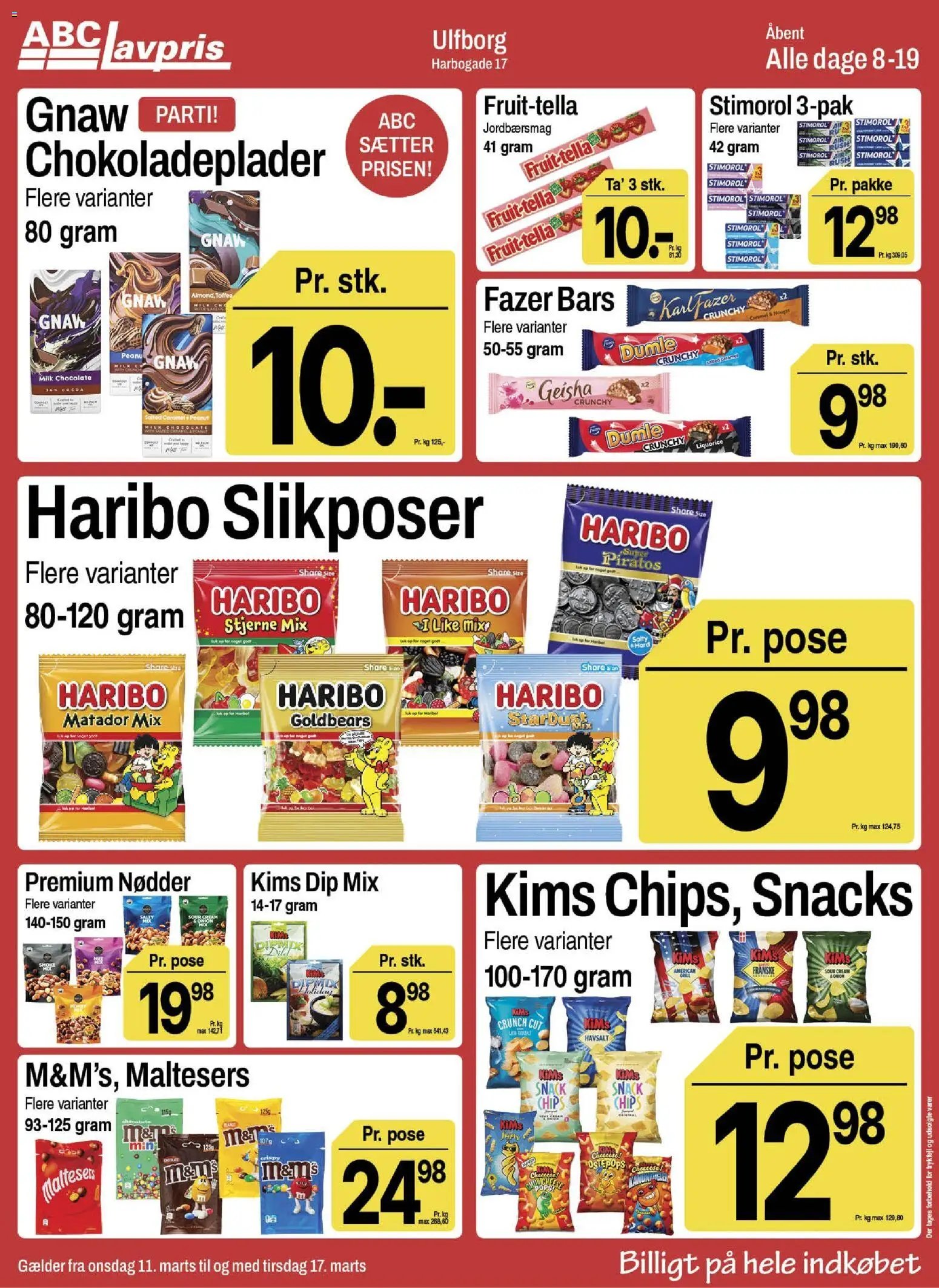 Abc Lavpris tilbudsavis fra 11/03/2026 Abc Lavpris - Ulfborg