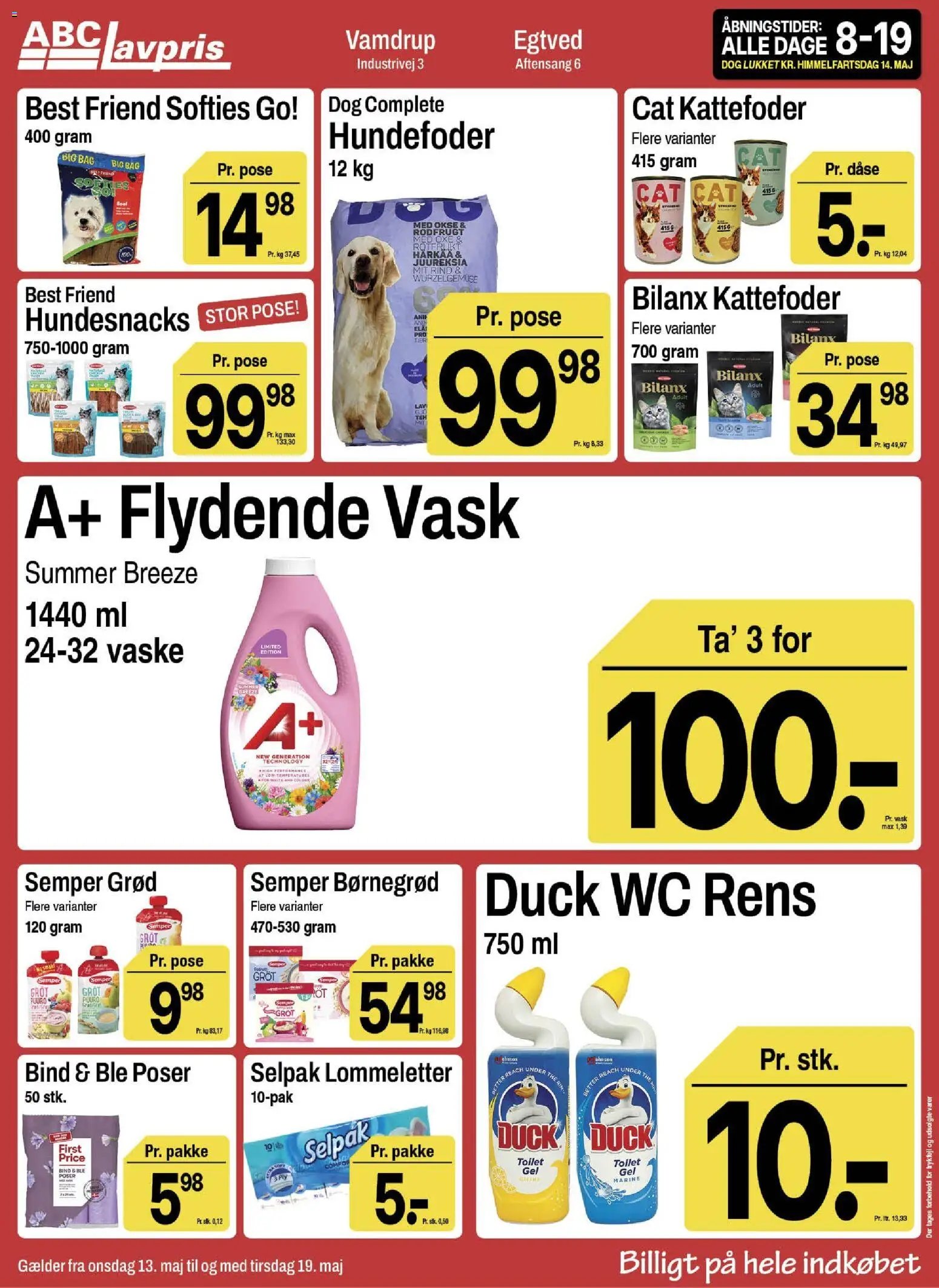 Abc Lavpris tilbudsavis fra 13/05/2026 Abc Lavpris - Vamdrup