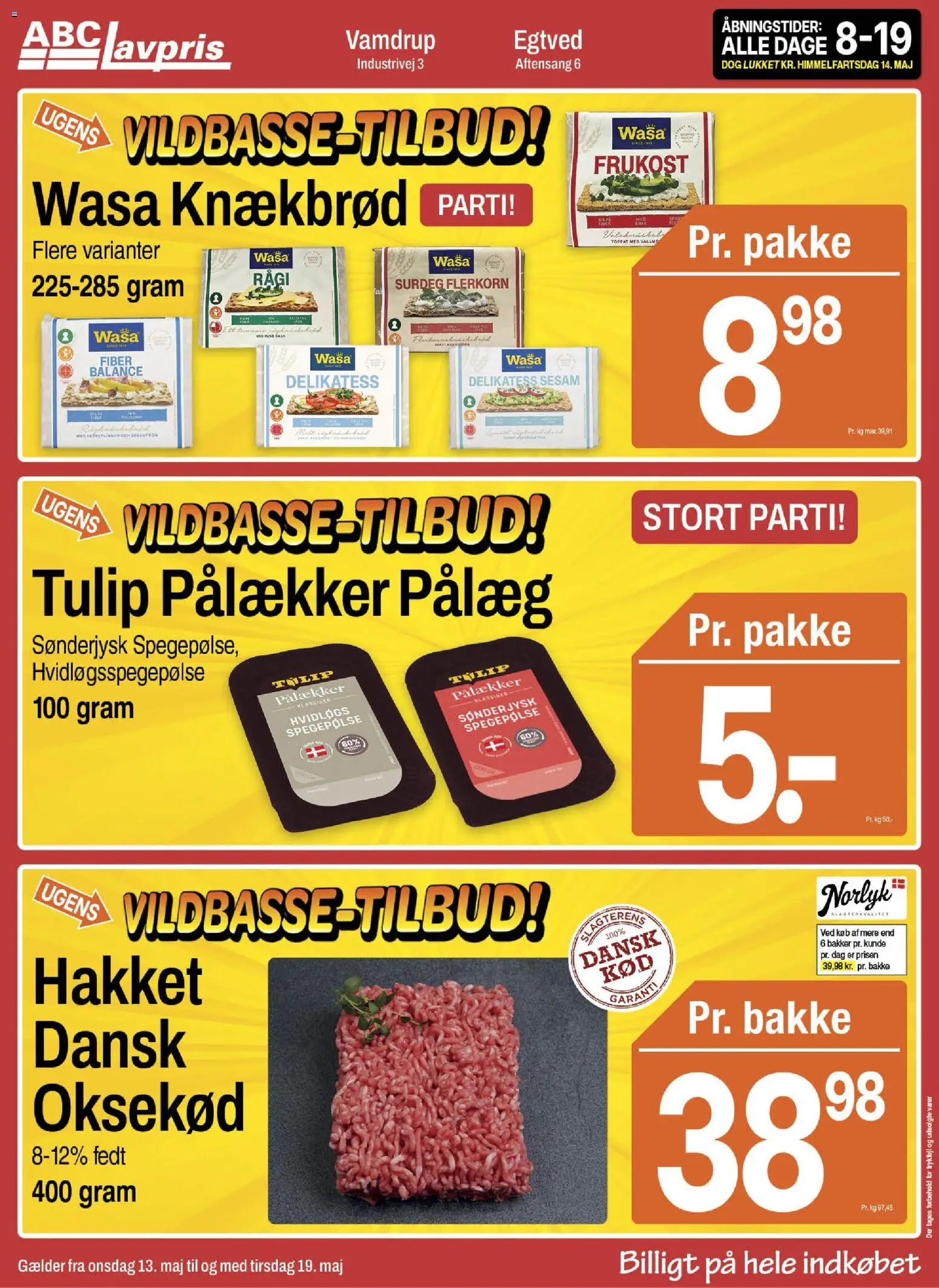 Abc Lavpris tilbudsavis fra 13/05/2026 Abc Lavpris - Vamdrup