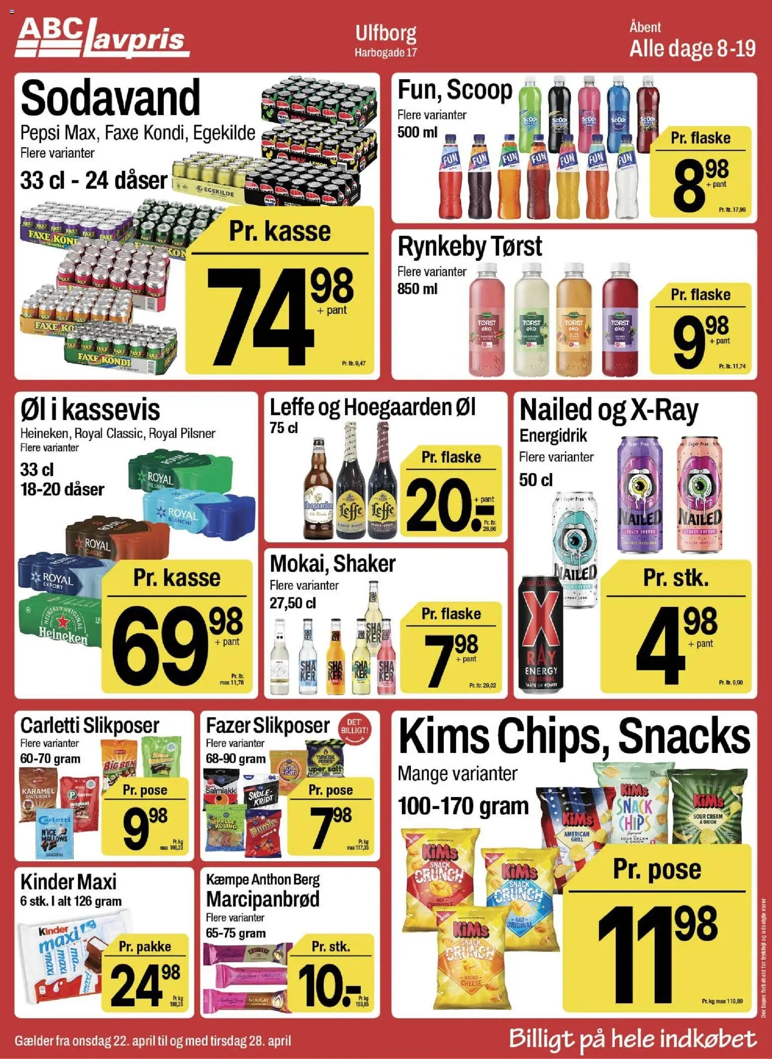 Abc Lavpris tilbudsavis fra 22/04/2026 Abc Lavpris - Ulfborg