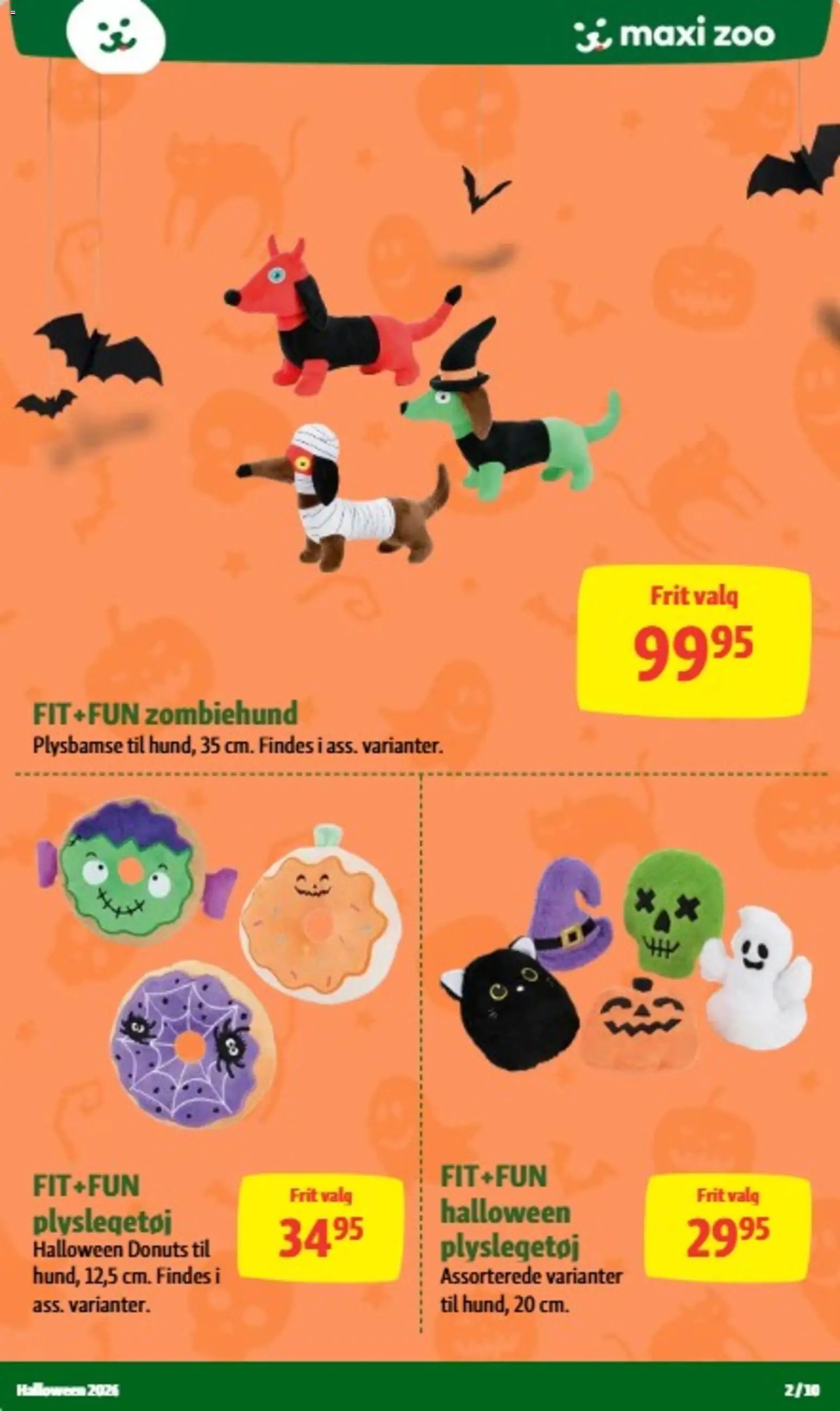 Nye Maxi Zoo tilbud fra 14/10/2026