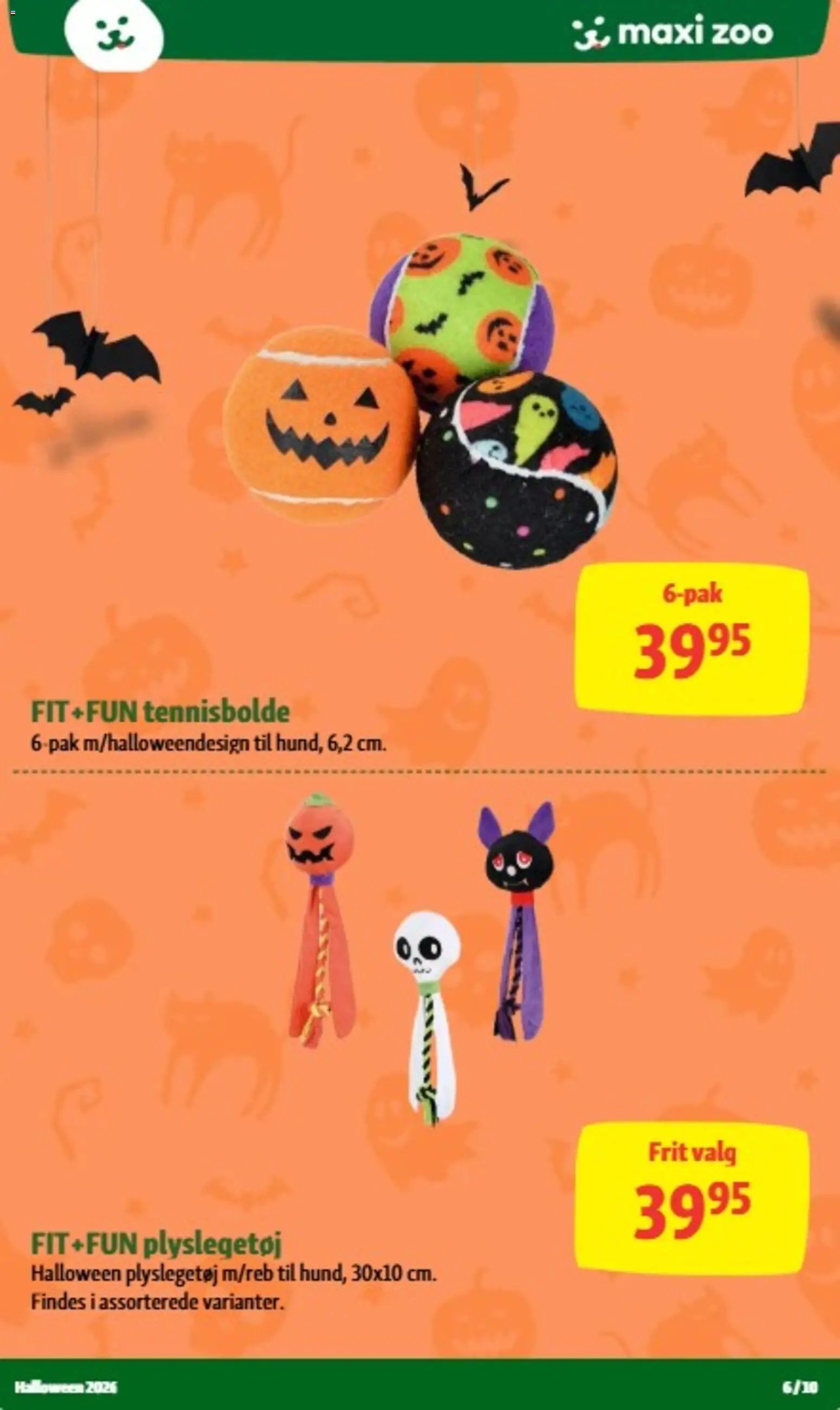 Nye Maxi Zoo tilbud fra 14/10/2026
