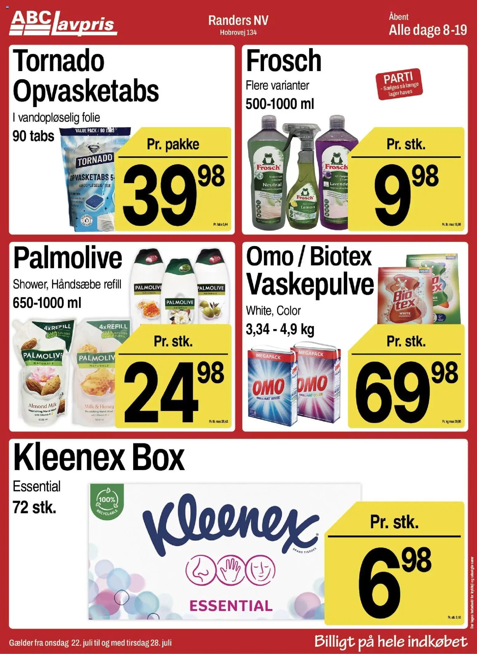 Abc Lavpris tilbudsavis fra 22/07/2026 Abc Lavpris - Tilbudsavis