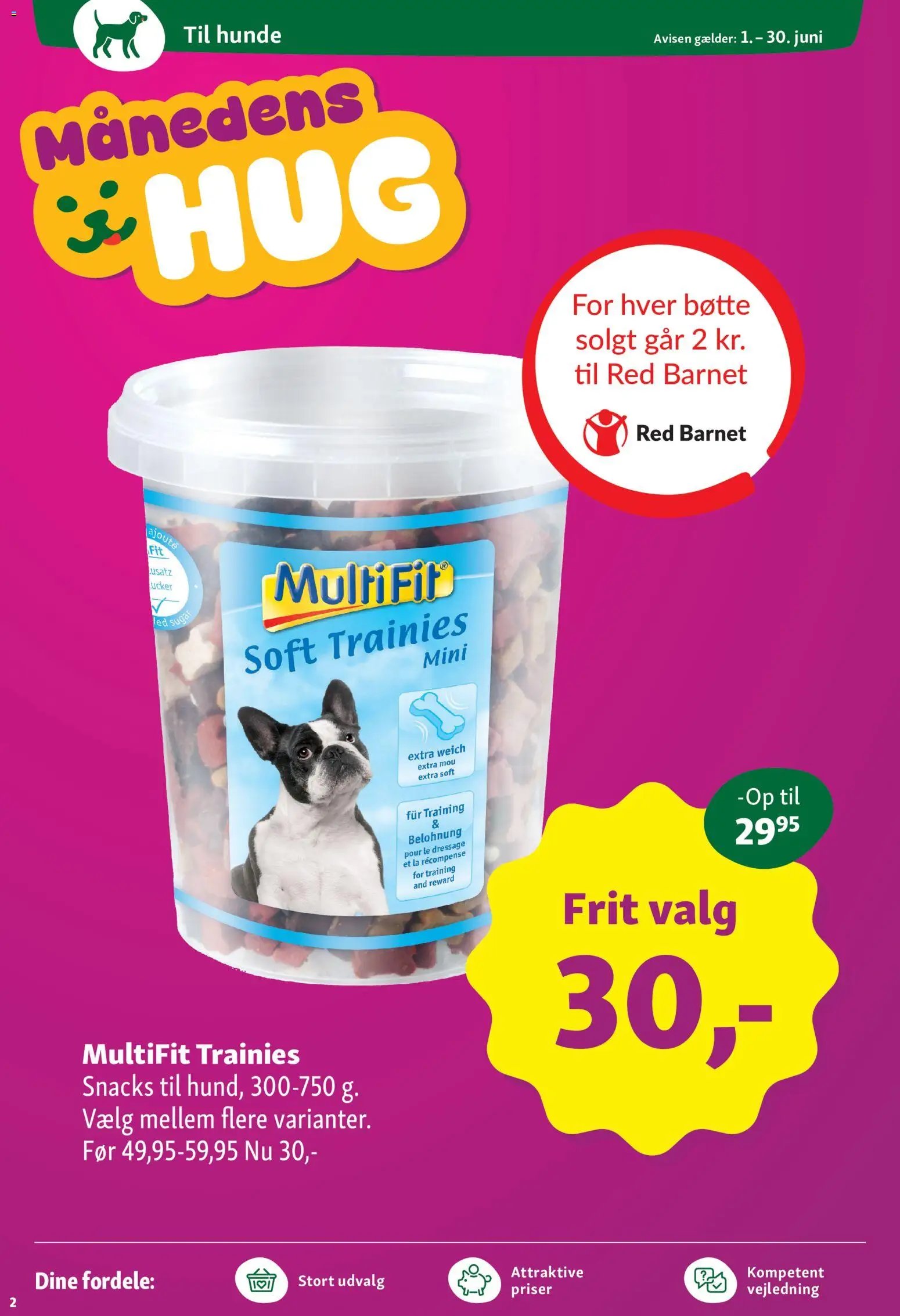 Maxi Zoo tilbudsavis fra 01/06/2026 Maxi Zoo - Månedsavis Juni