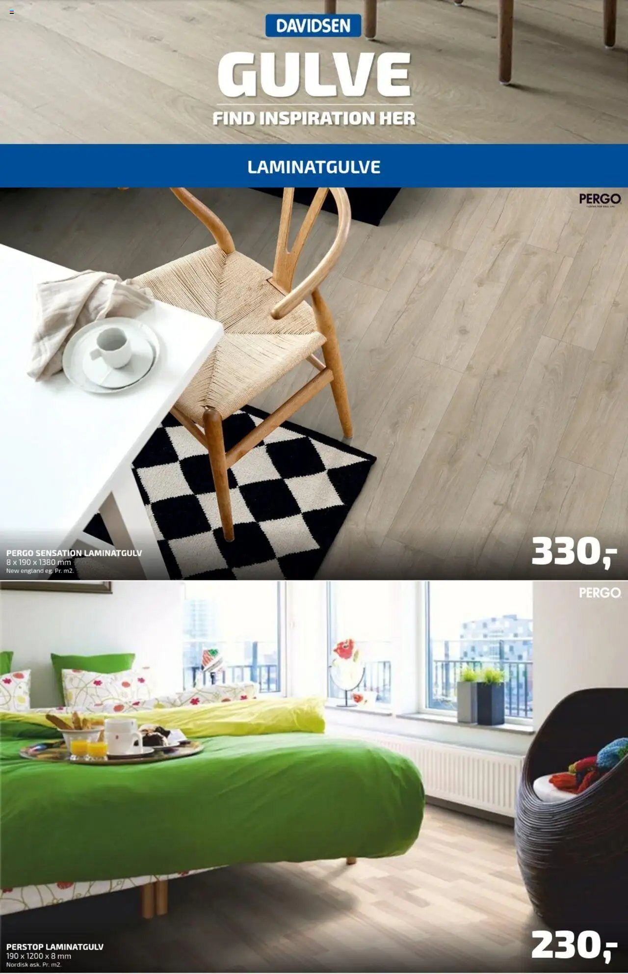 Davidsen tilbudsavis fra 23/10/2023 Gulve