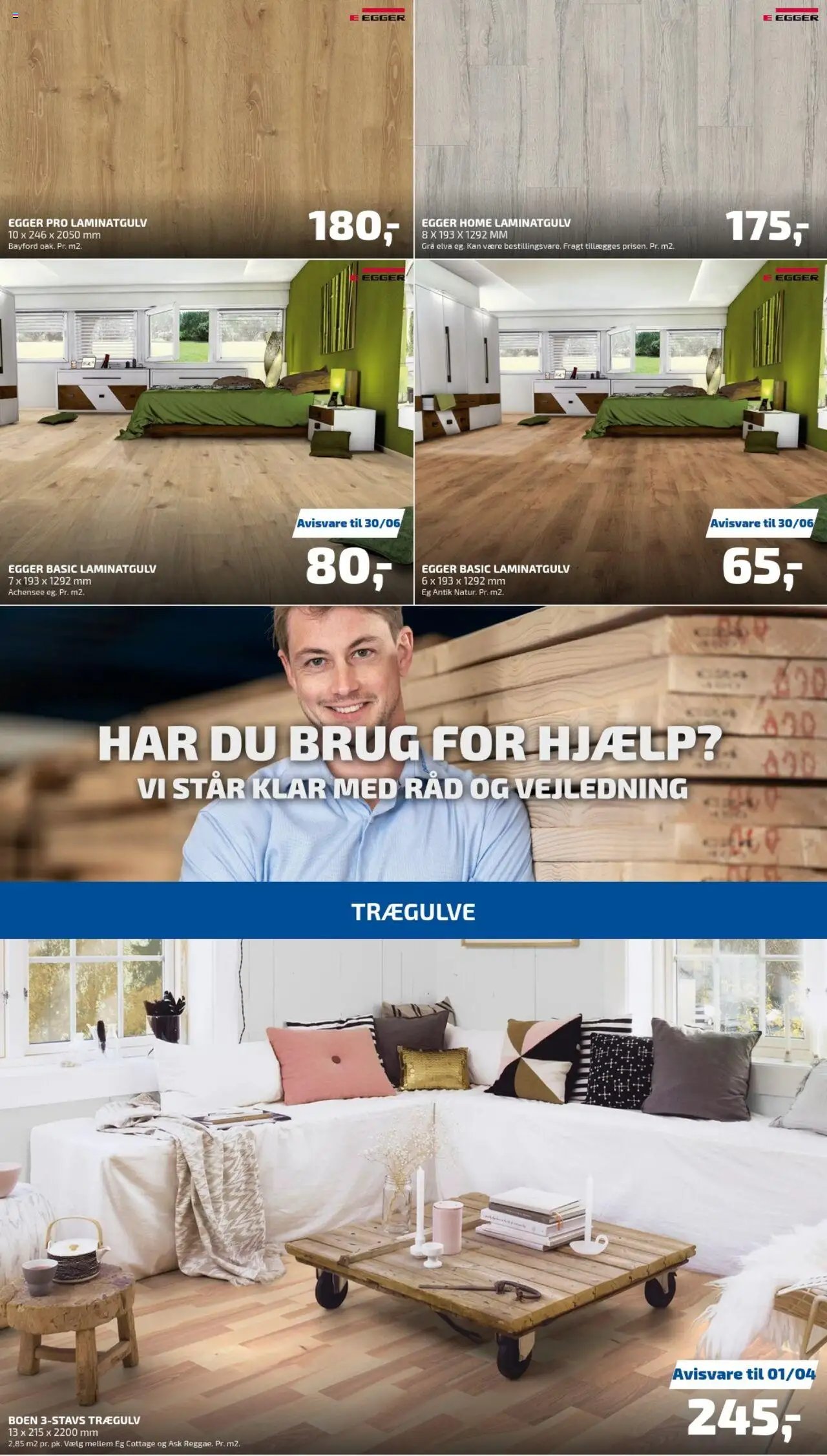 Davidsen tilbudsavis fra 23/10/2023 Gulve