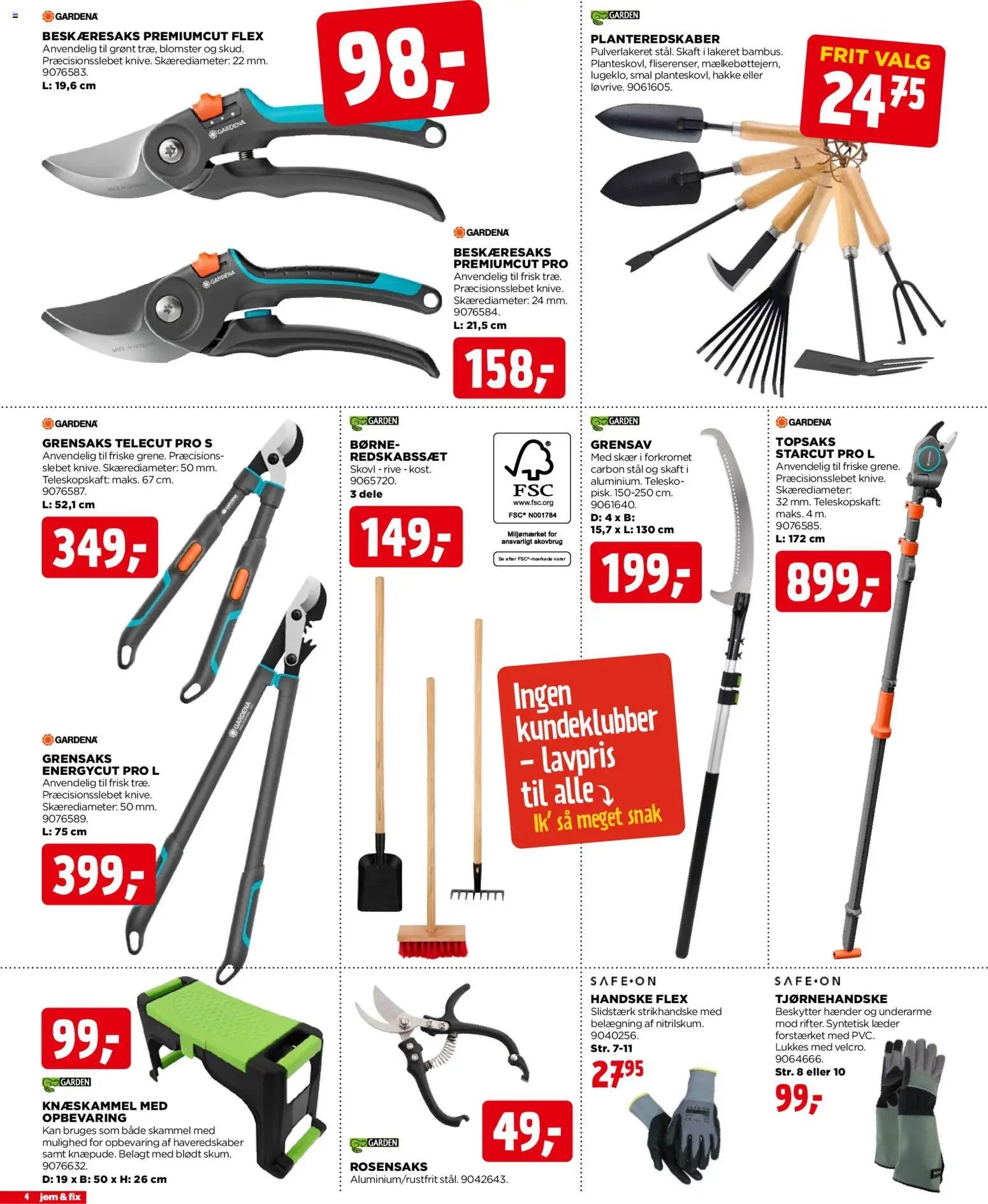 Jem & fix tilbudsavis fra 12/07/2026 Jem & fix - Tilbudsavis uge 29