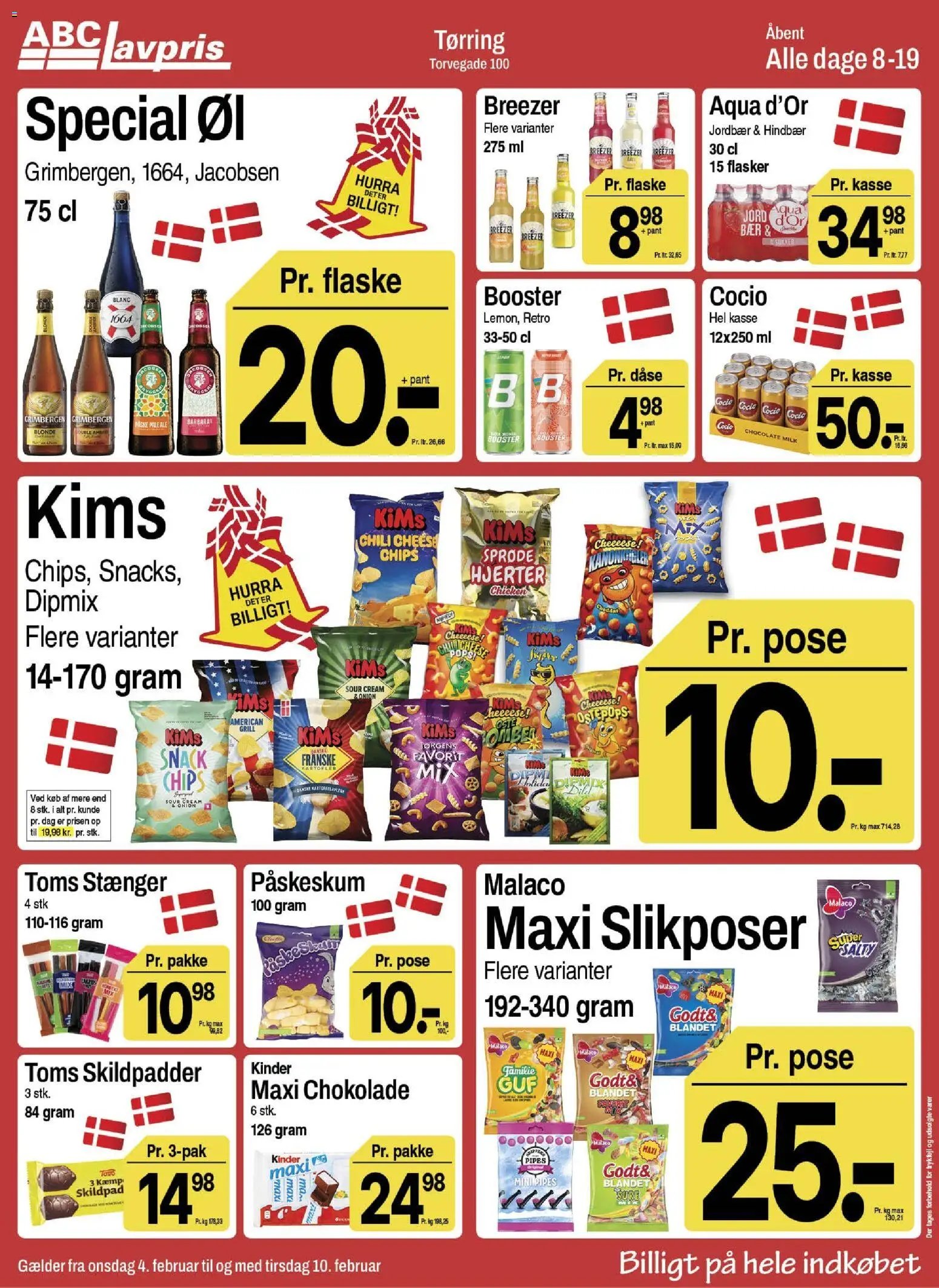 Abc Lavpris tilbudsavis fra 04/02/2026 Tørring