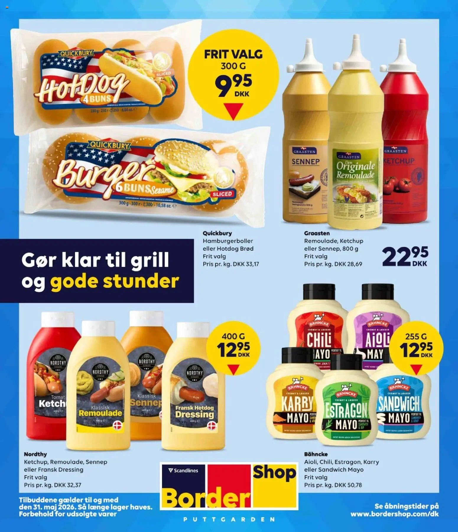 Bordershop tilbudsavis fra 12/04/2026 Bordershop - Tilbud på kolonial