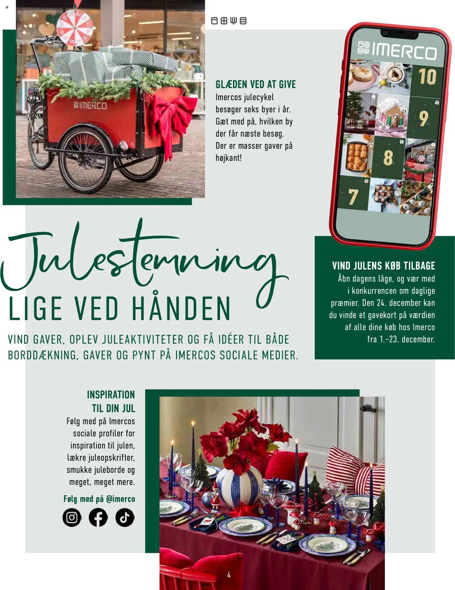 Nye Imerco tilbud fra 30/10/2026