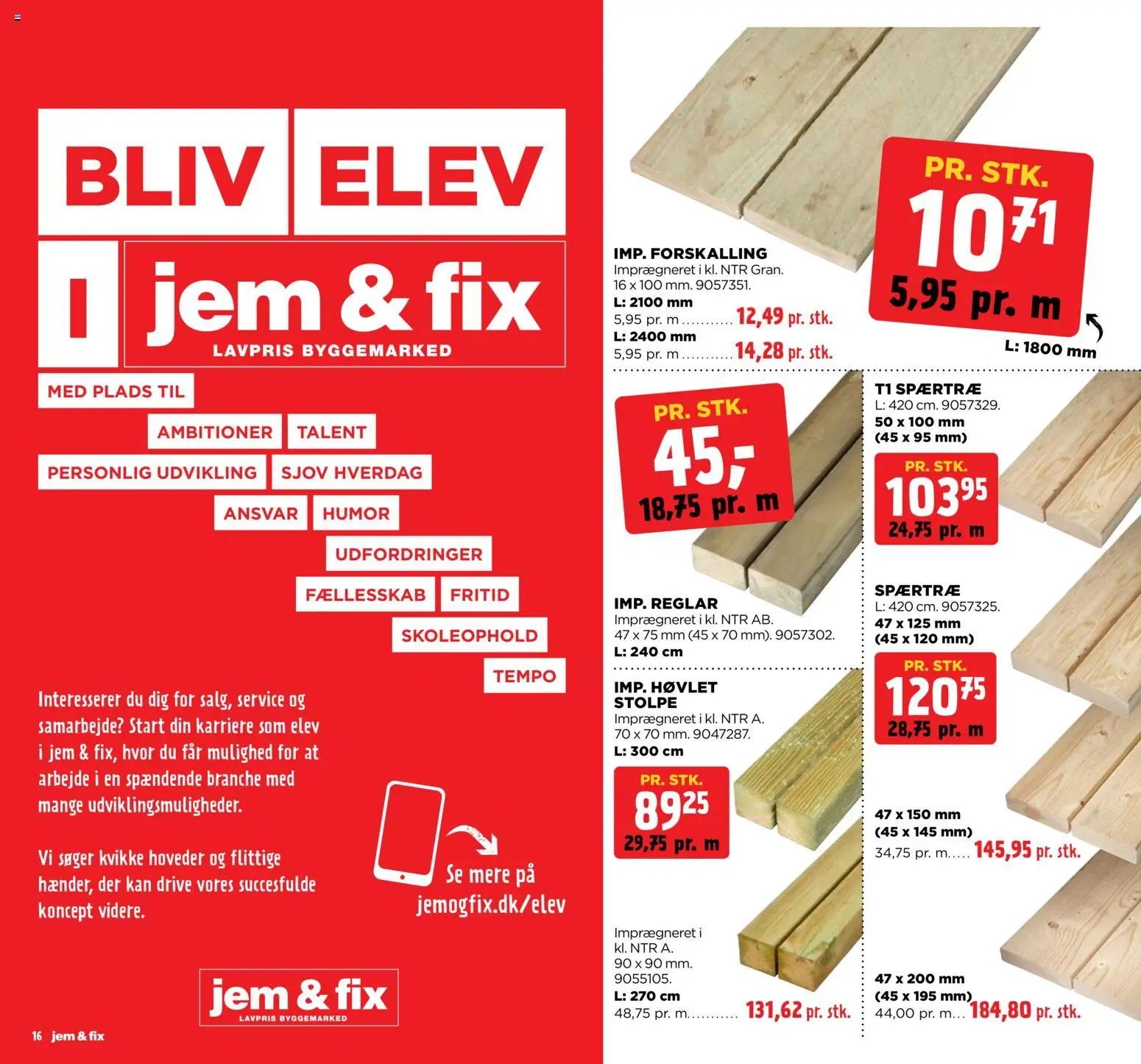 Jem & fix tilbudsavis fra 02/08/2026 Jem & fix - Tilbudsavis uge 32