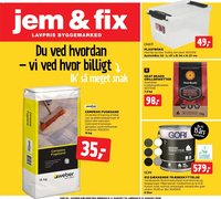 Jem & fix tilbudsavis fra 02/08/2026 Jem & fix - Tilbudsavis uge 32