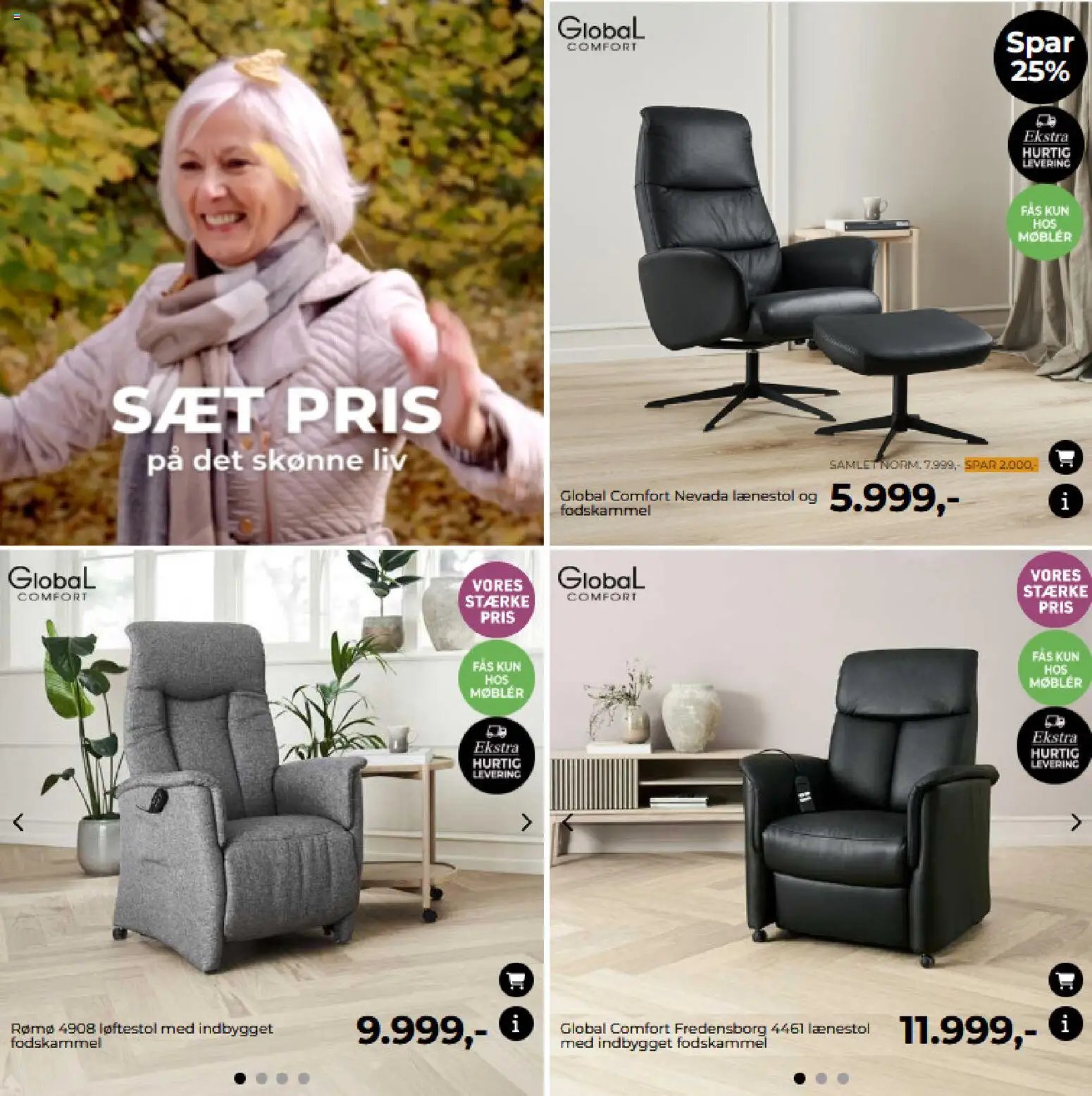 Møblér tilbudsavis fra 31/10/2025 Black Friday