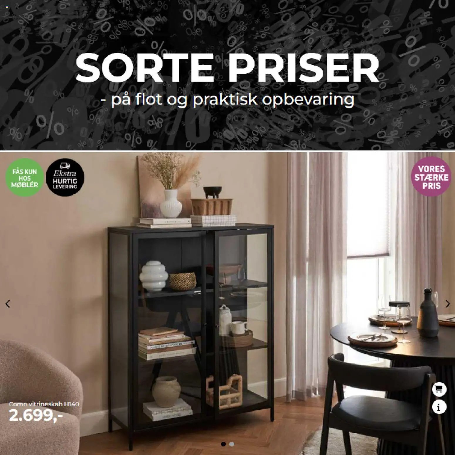 Møblér tilbudsavis fra 31/10/2025 Black Friday