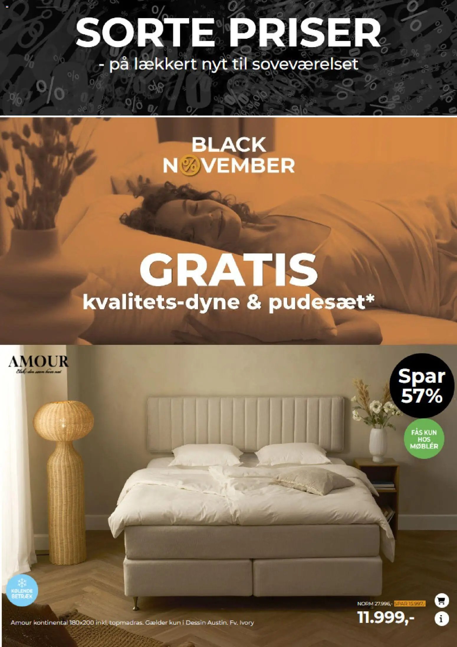 Møblér tilbudsavis fra 31/10/2025 Black Friday