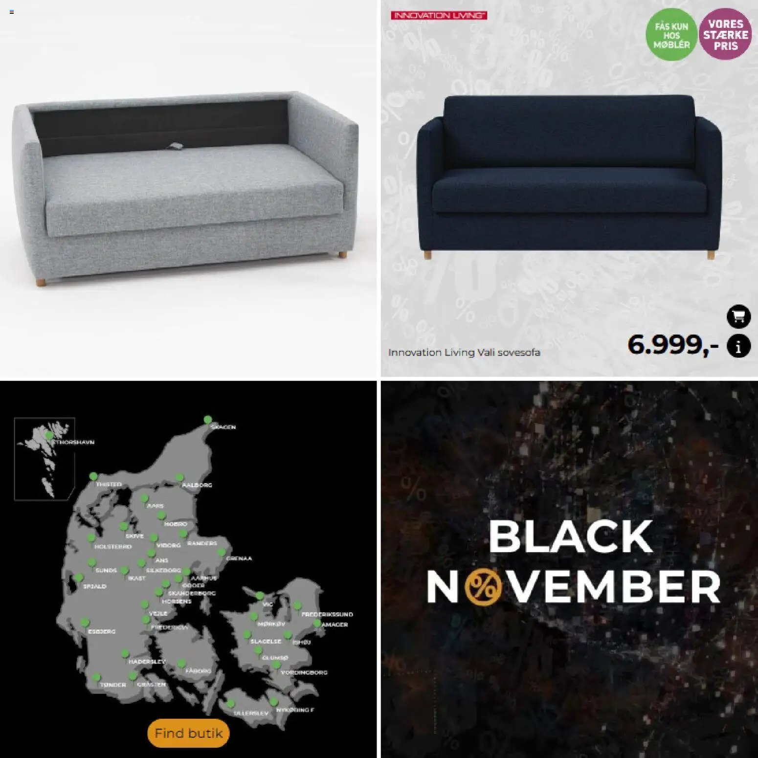 Møblér tilbudsavis fra 31/10/2025 Black Friday
