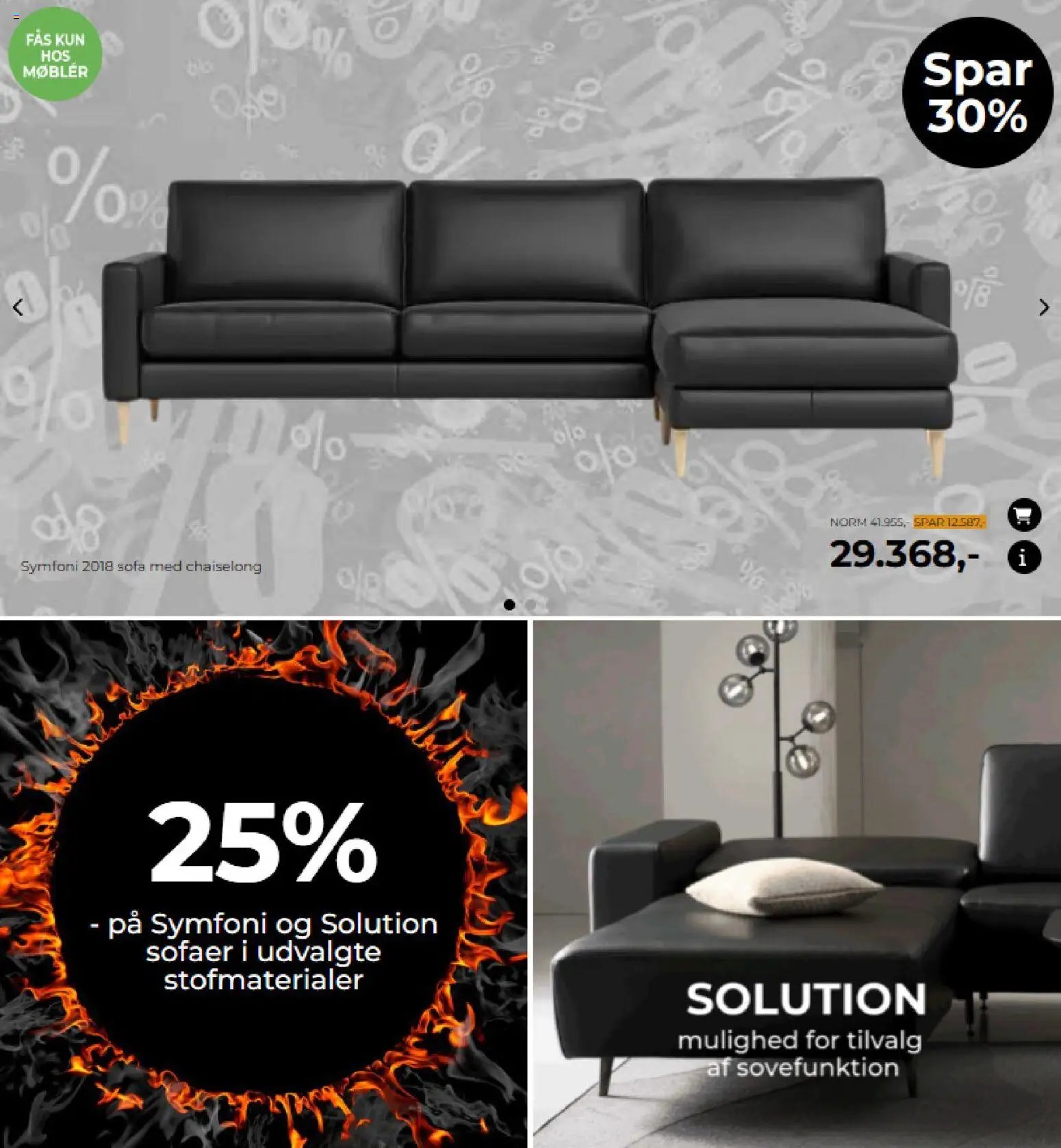 Møblér tilbudsavis fra 31/10/2025 Black Friday