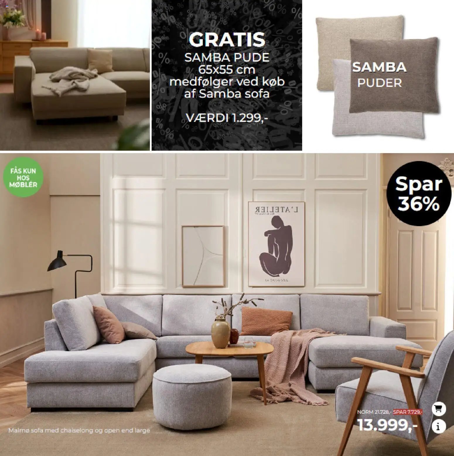 Møblér tilbudsavis fra 31/10/2025 Black Friday