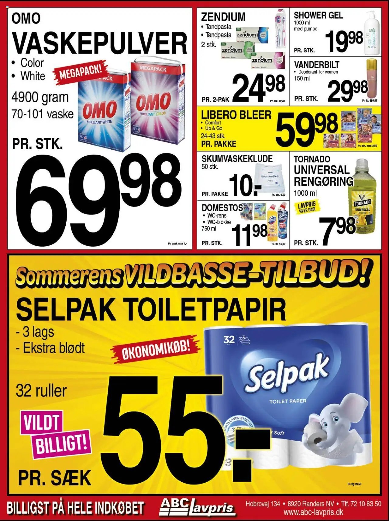 Abc Lavpris tilbudsavis fra 30/07/2026 Randers NV