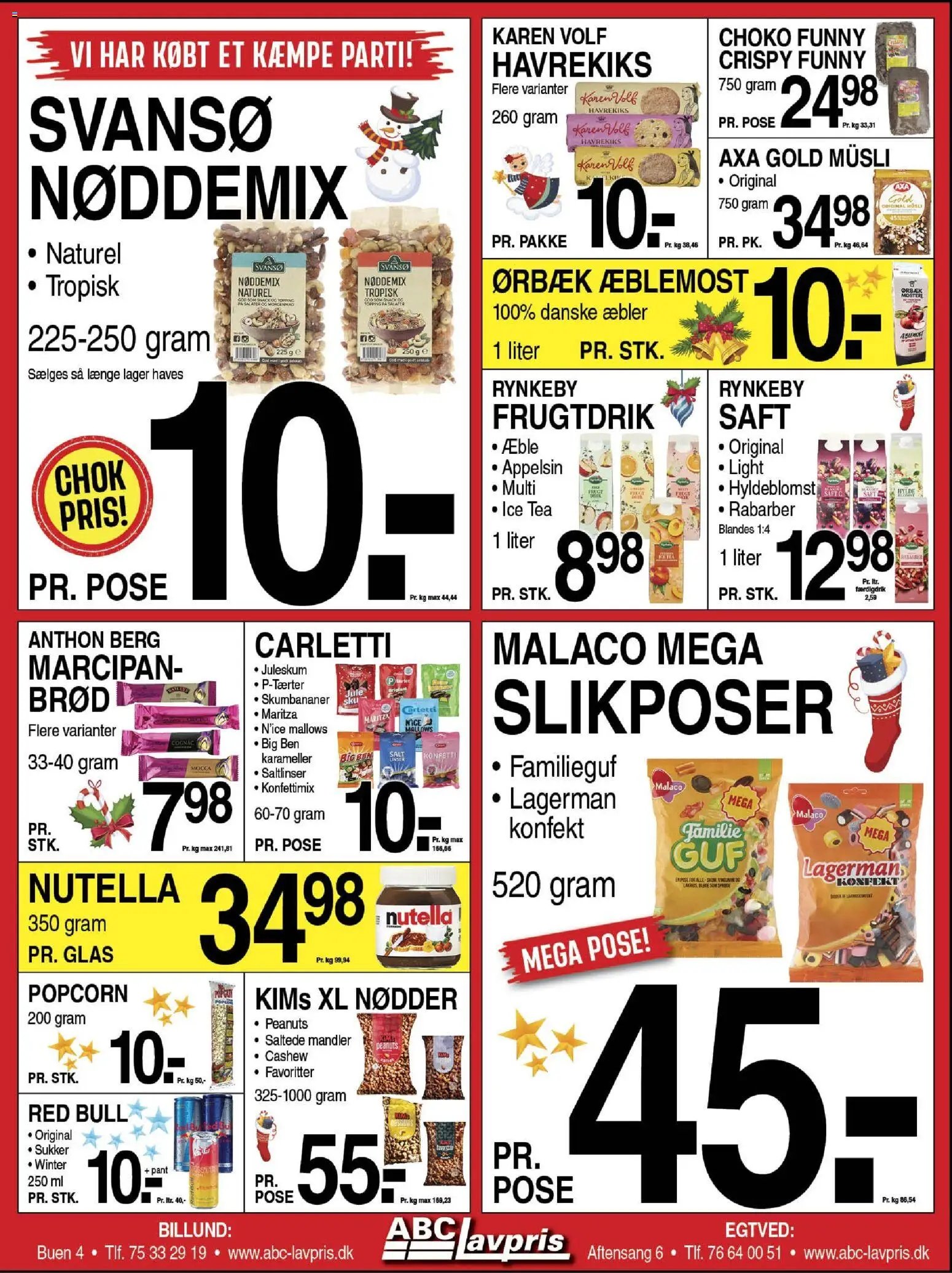 Abc Lavpris tilbudsavis fra 03/12/2025 Billund