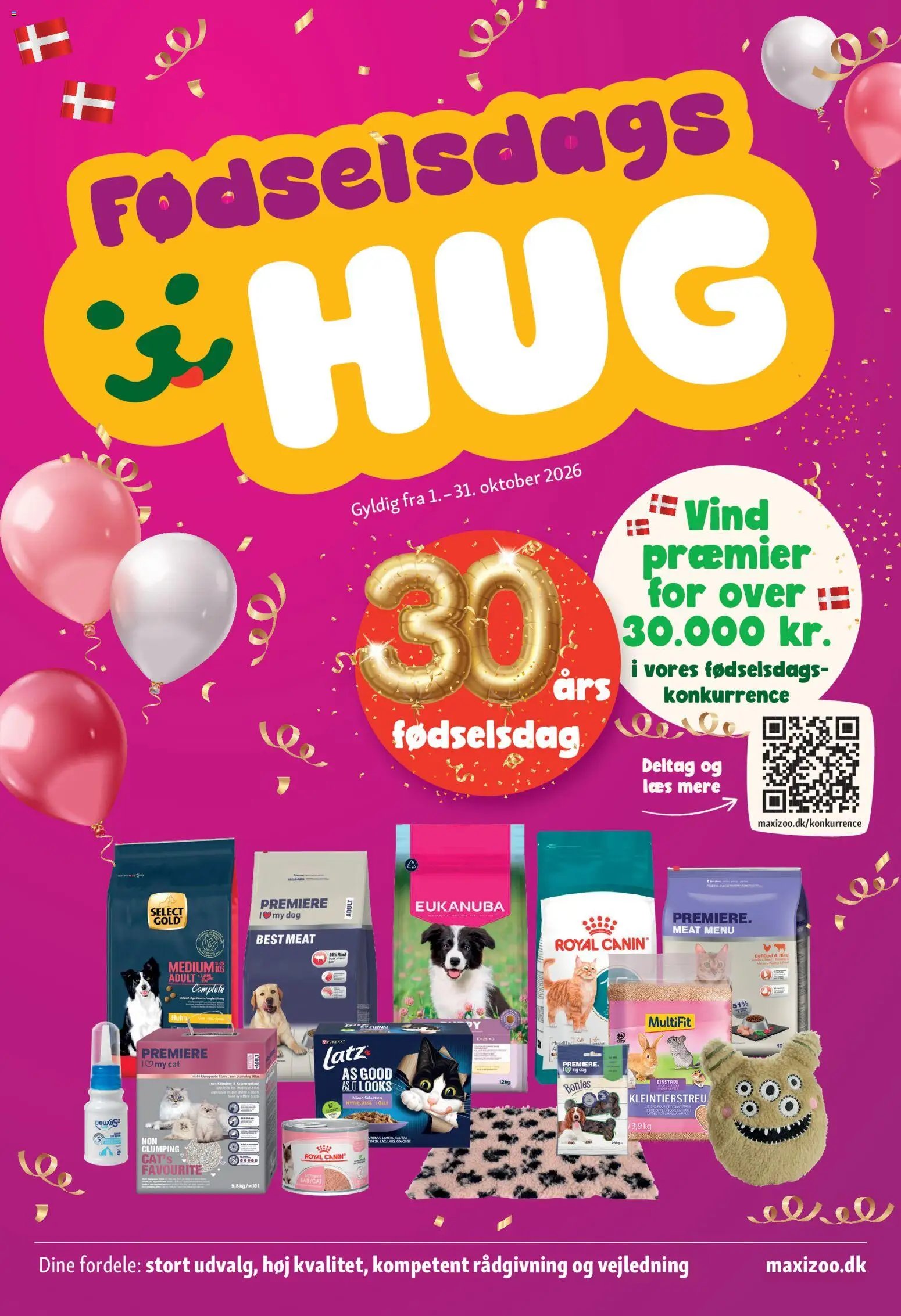 Maxi Zoo tilbudsavis fra 01/10/2026 Maxi Zoo - Tilbudsavis