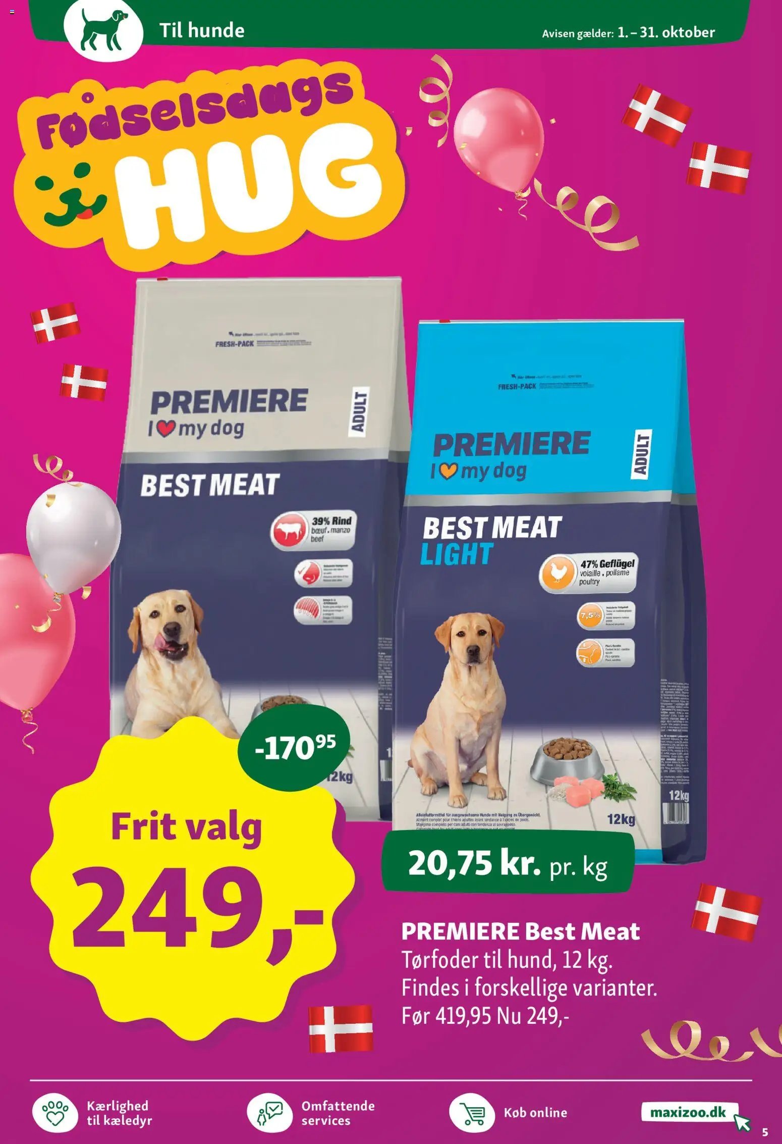 Maxi Zoo tilbudsavis fra 01/10/2026 Maxi Zoo - Tilbudsavis