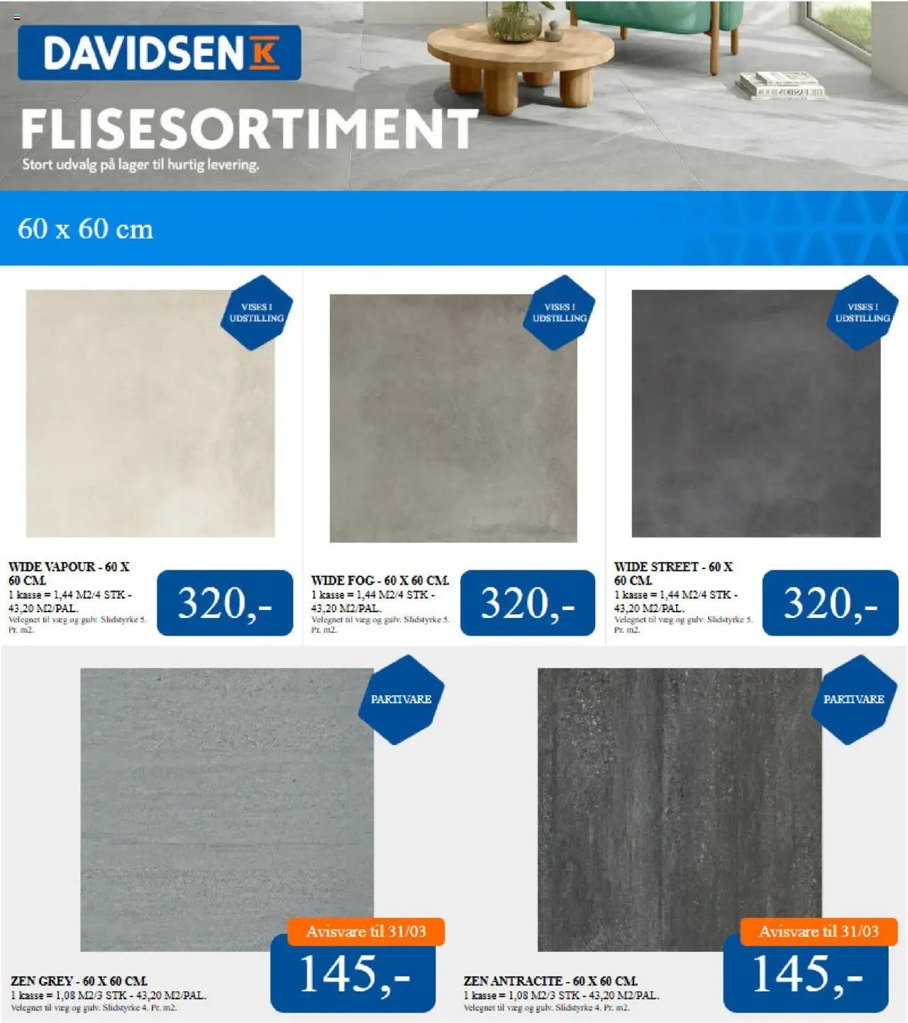 Davidsen tilbudsavis fra 01/06/2025 Fliser