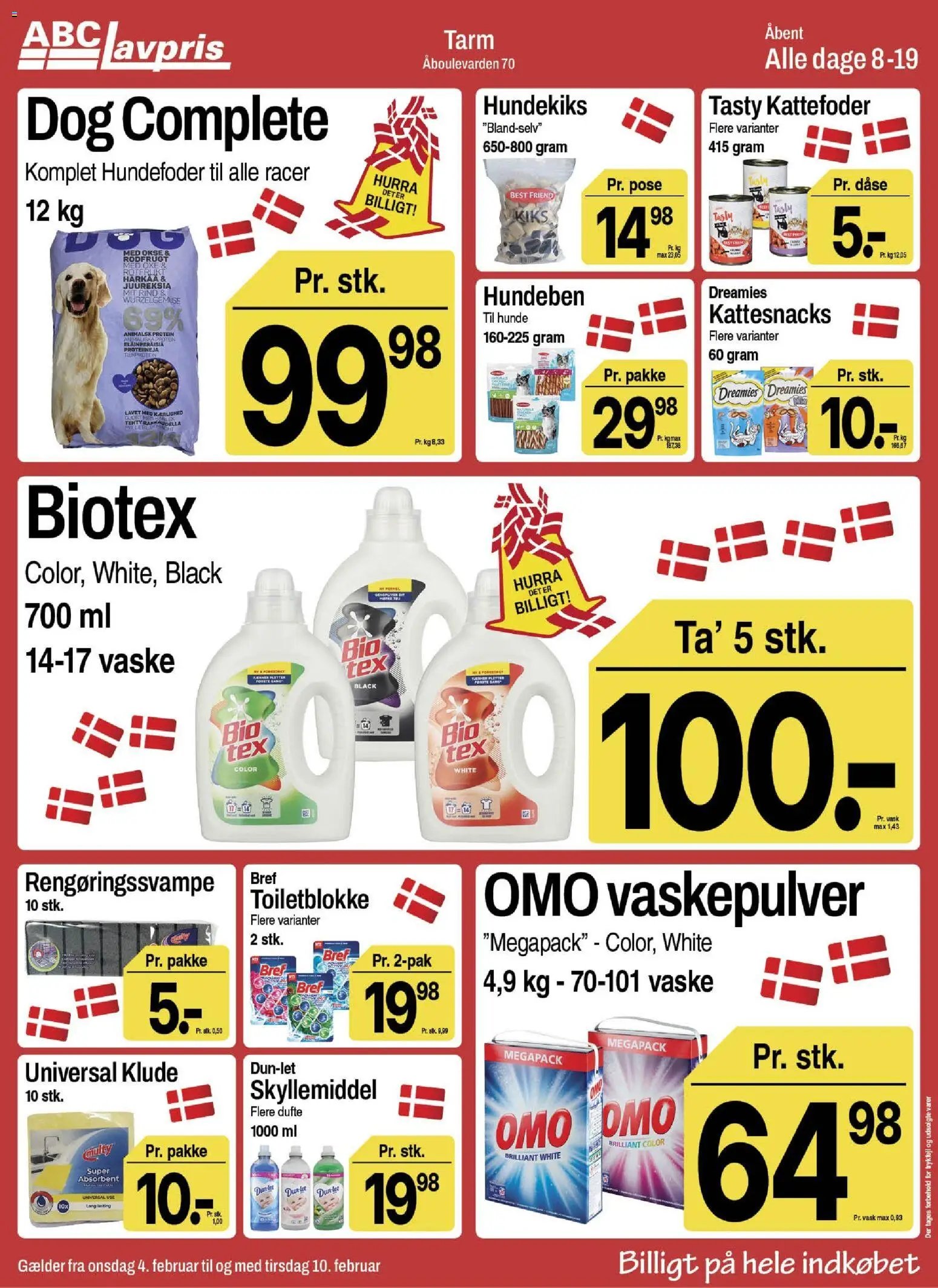 Abc Lavpris tilbudsavis fra 04/02/2026 Tarm