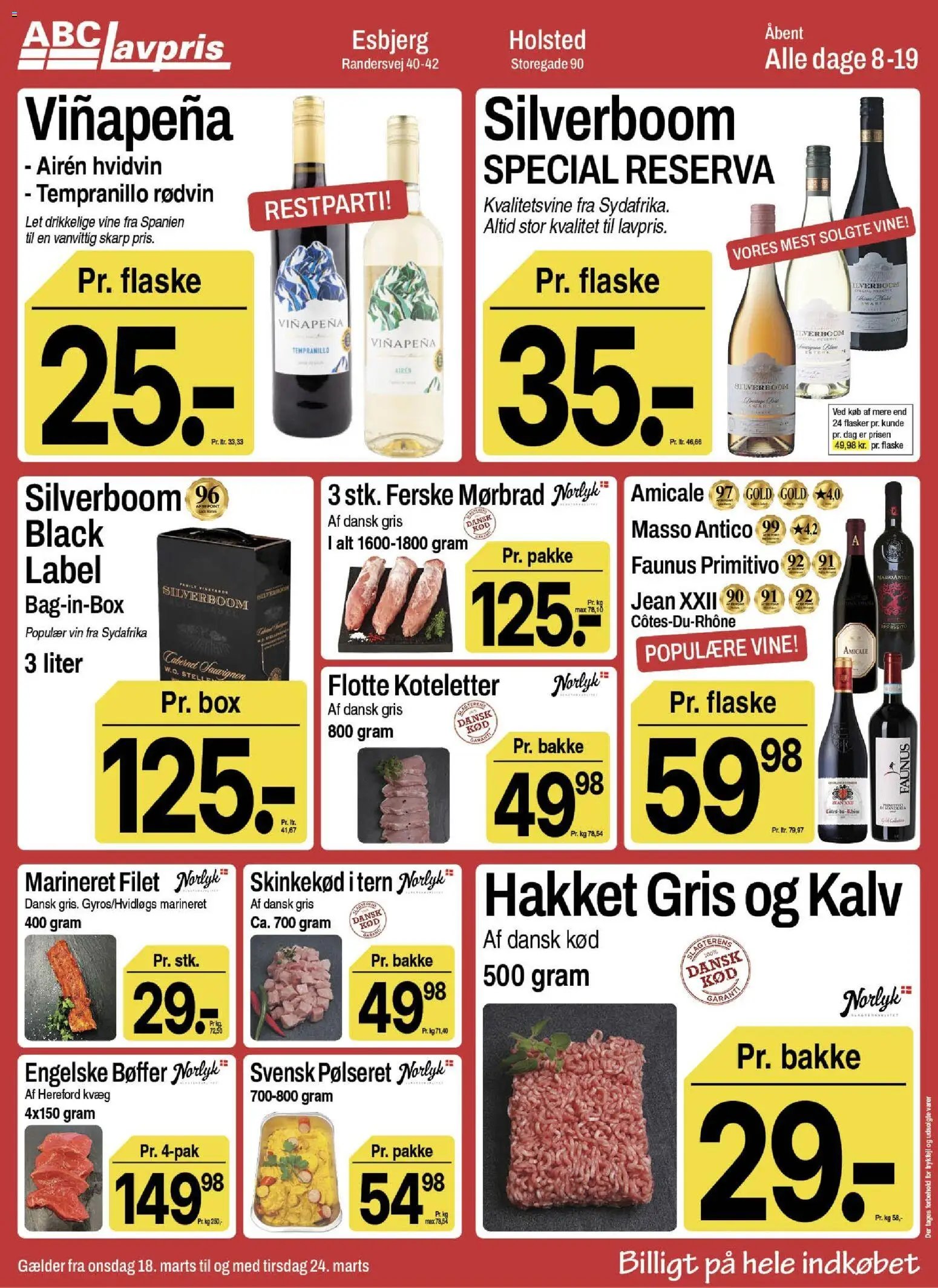 Abc Lavpris tilbudsavis fra 18/03/2026 Abc Lavpris - Esbjerg