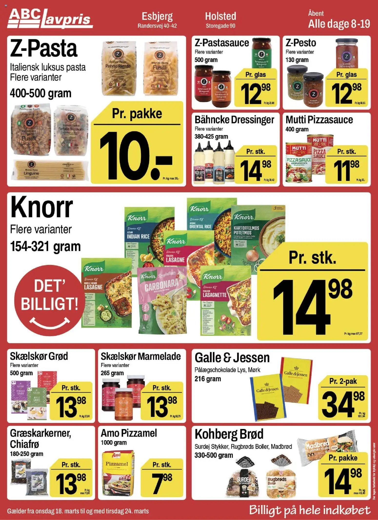Abc Lavpris tilbudsavis fra 18/03/2026 Abc Lavpris - Esbjerg