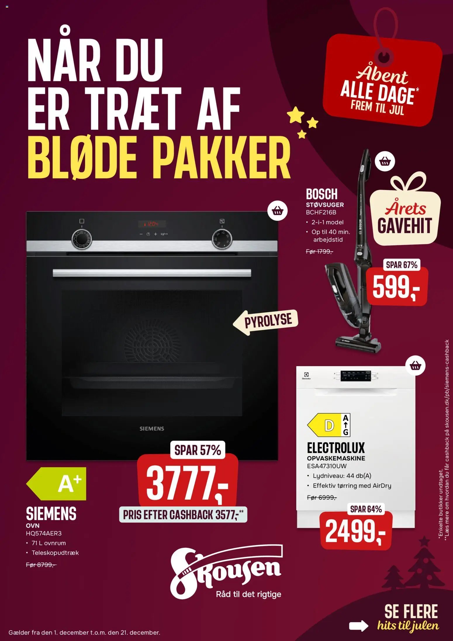 Skousen tilbudsavis fra 01/12/2025 Tilbudsavis