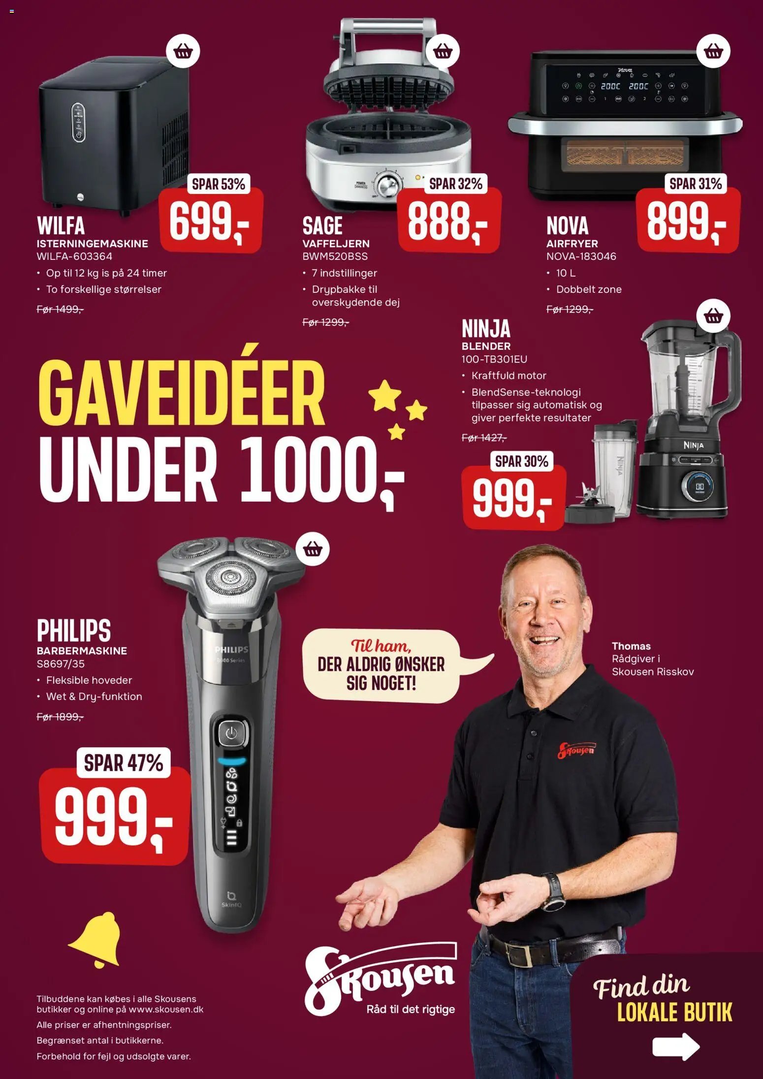 Skousen tilbudsavis fra 01/12/2025 Tilbudsavis