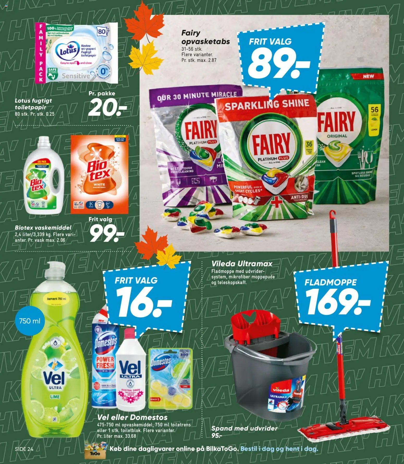 Bilka tilbudsavis fra 11/09/2026 Bilka - Tilbudsavis uge 38