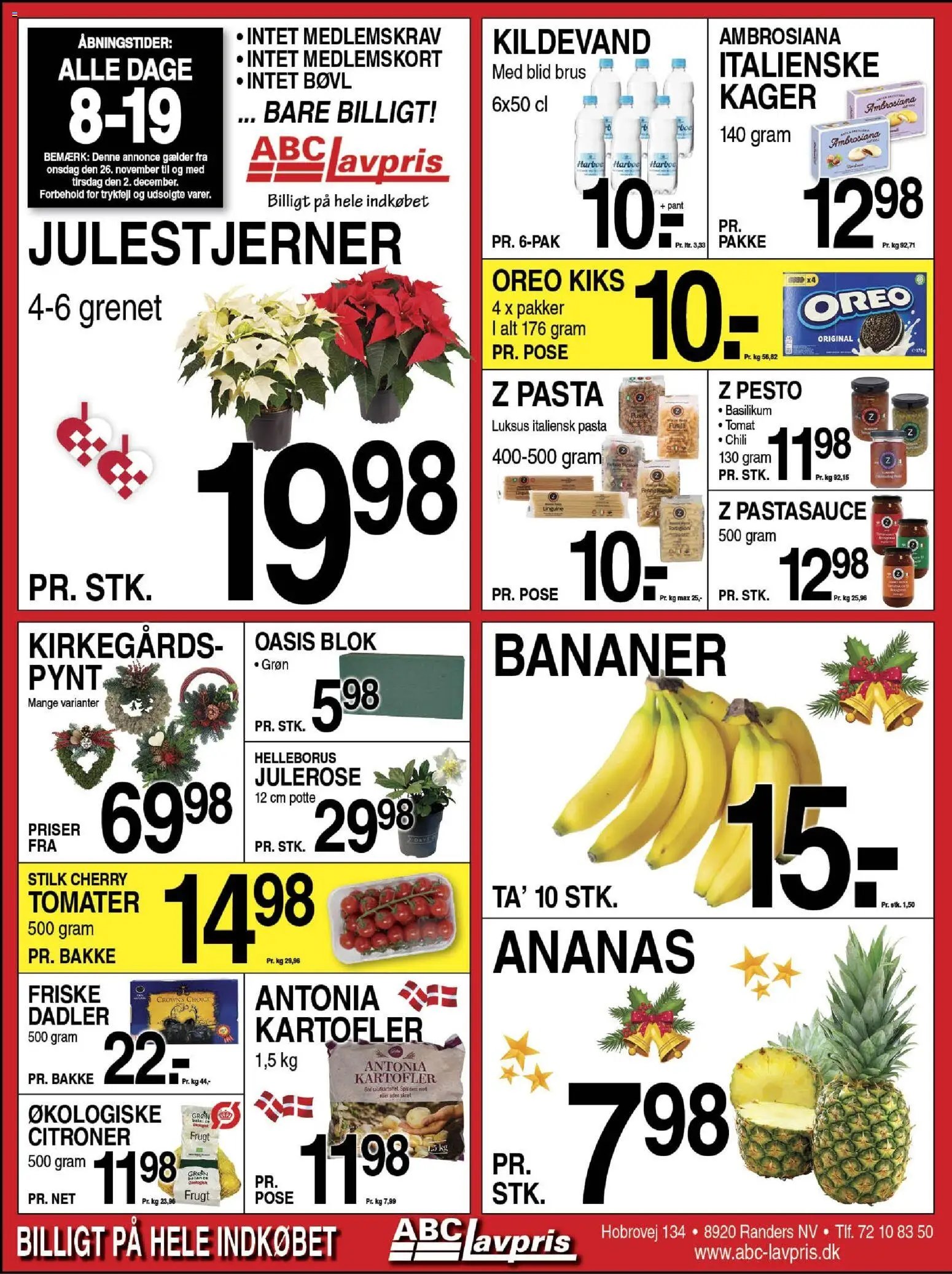 Abc Lavpris tilbudsavis fra 26/11/2025 Randers NV