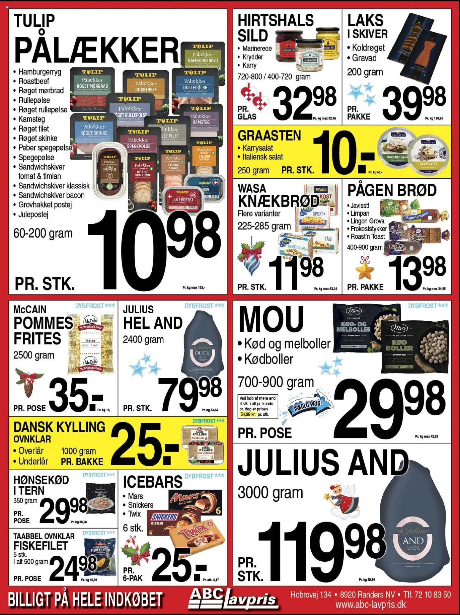 Abc Lavpris tilbudsavis fra 26/11/2025 Randers NV