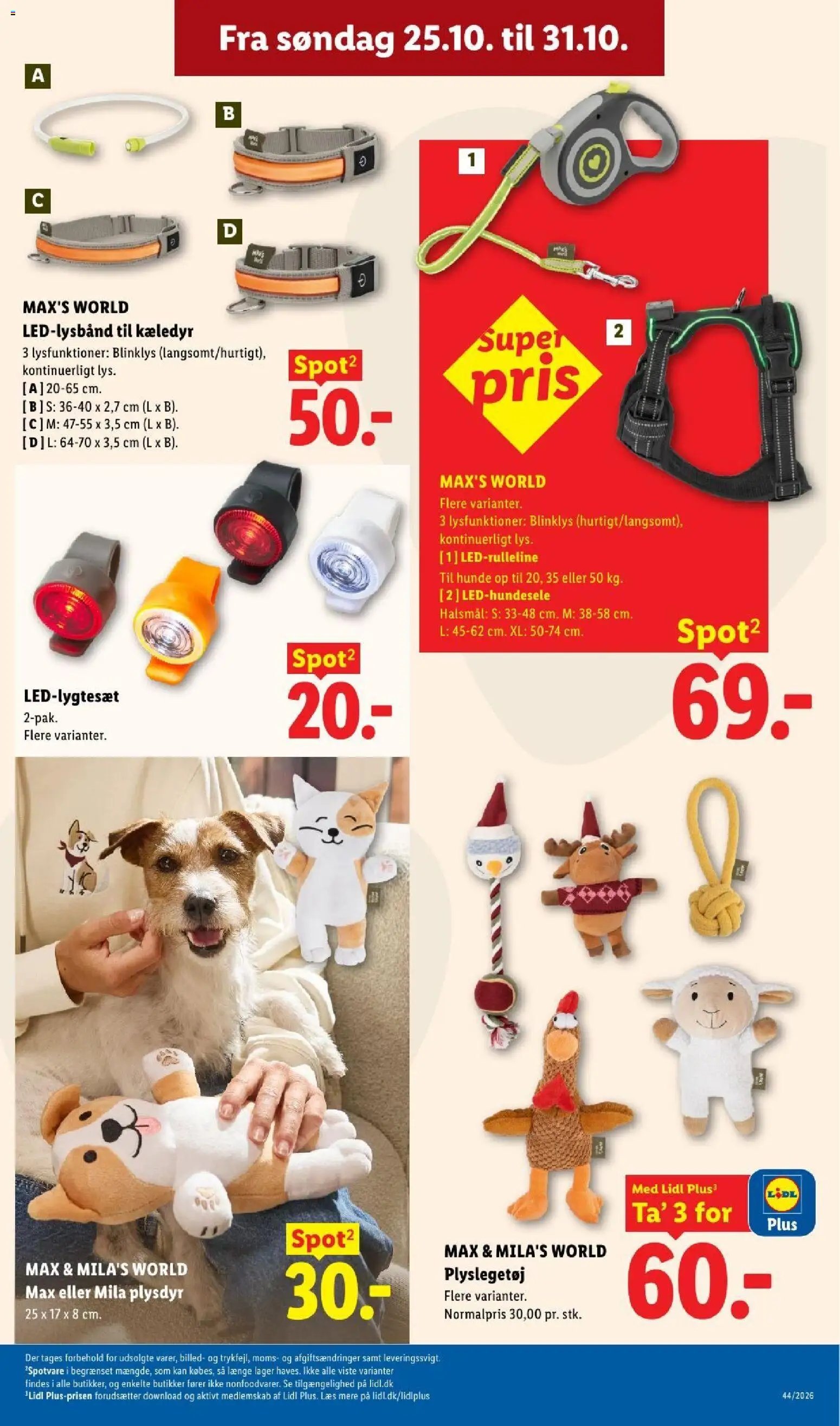 Nye Lidl tilbud fra 25/10/2026