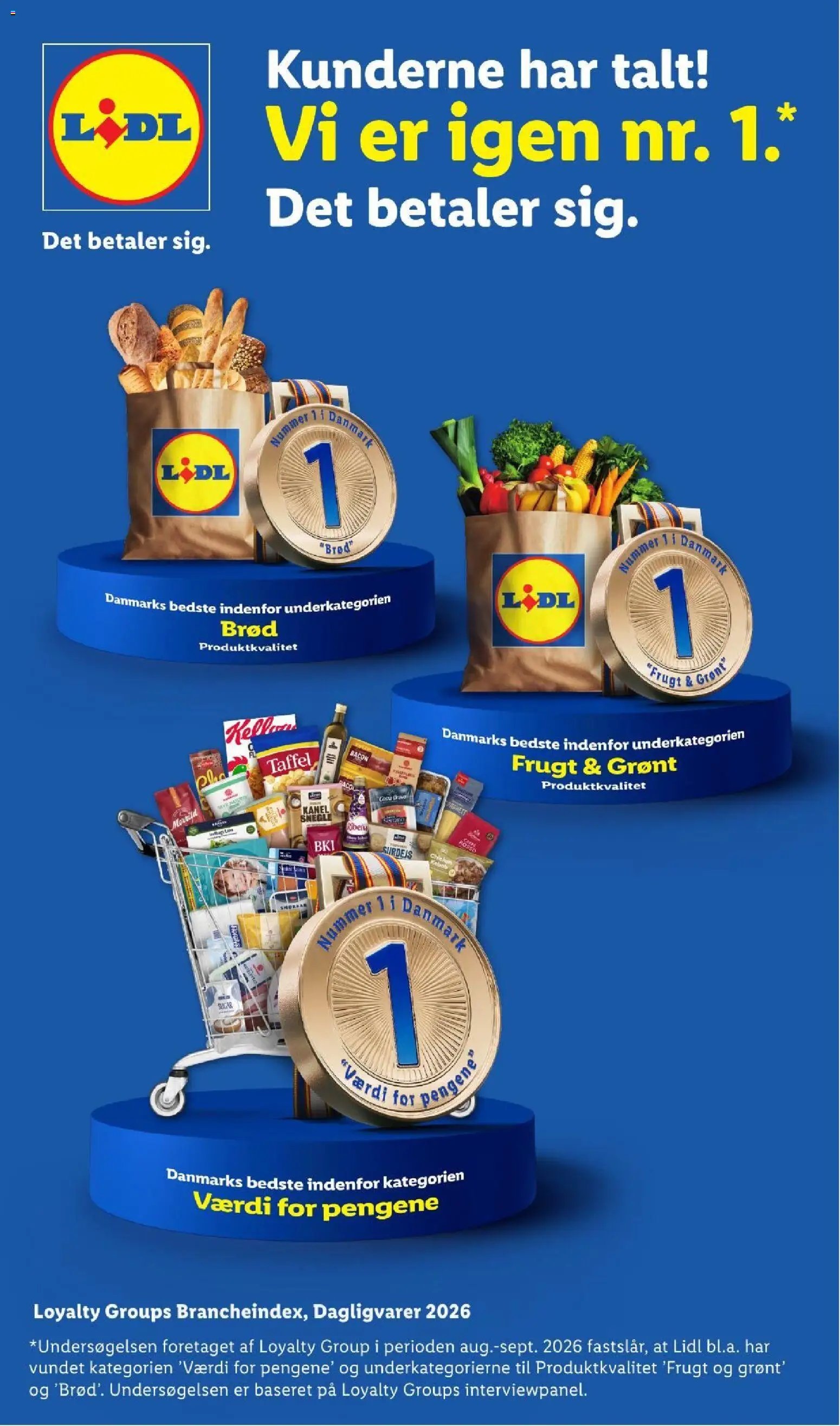 Nye Lidl tilbud fra 25/10/2026