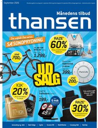 Thansen tilbudsavis fra 02/09/2026 Thansen - Tilbudsavis