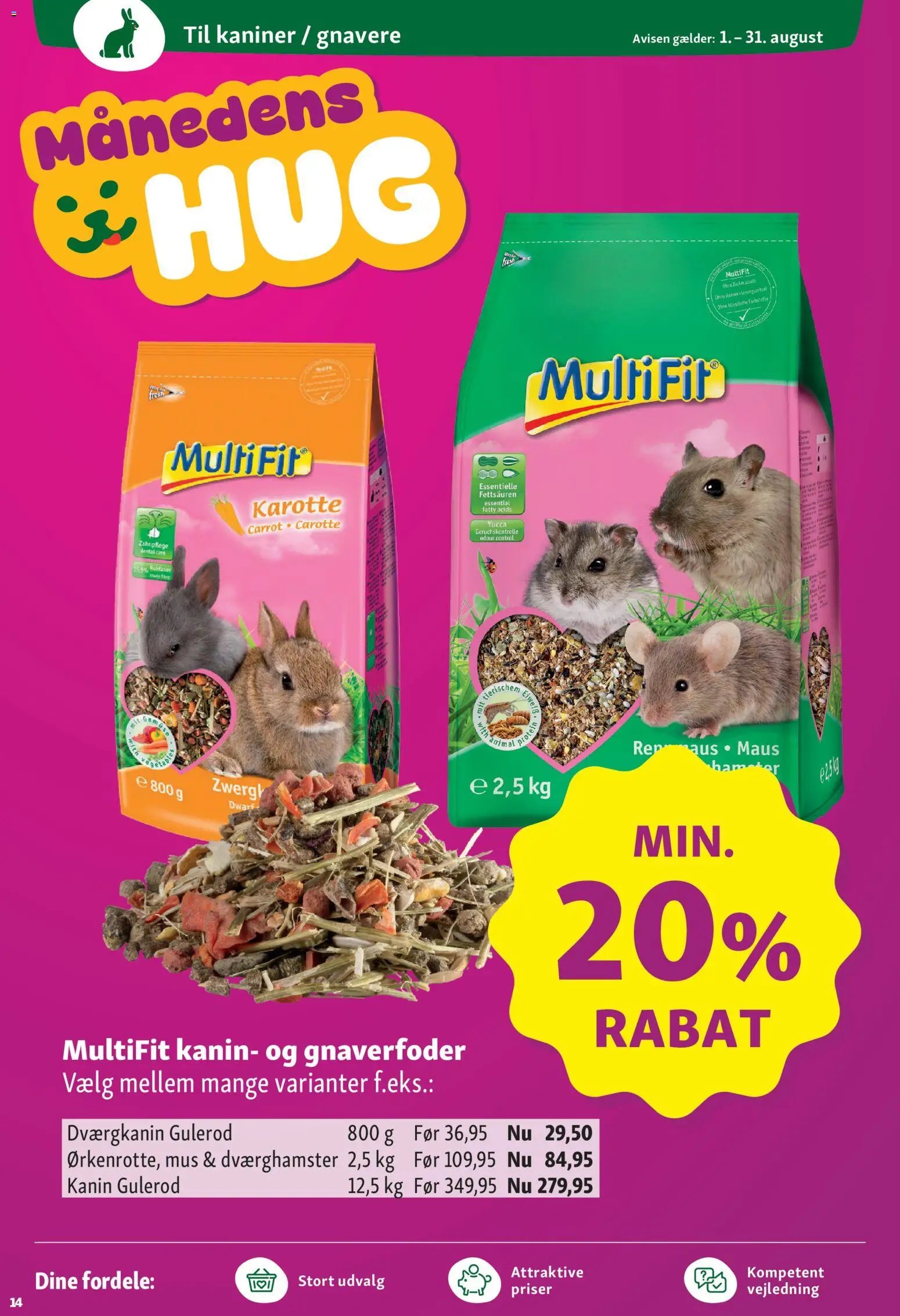 Maxi Zoo tilbudsavis fra 01/08/2026 Maxi Zoo - Månedsavis August