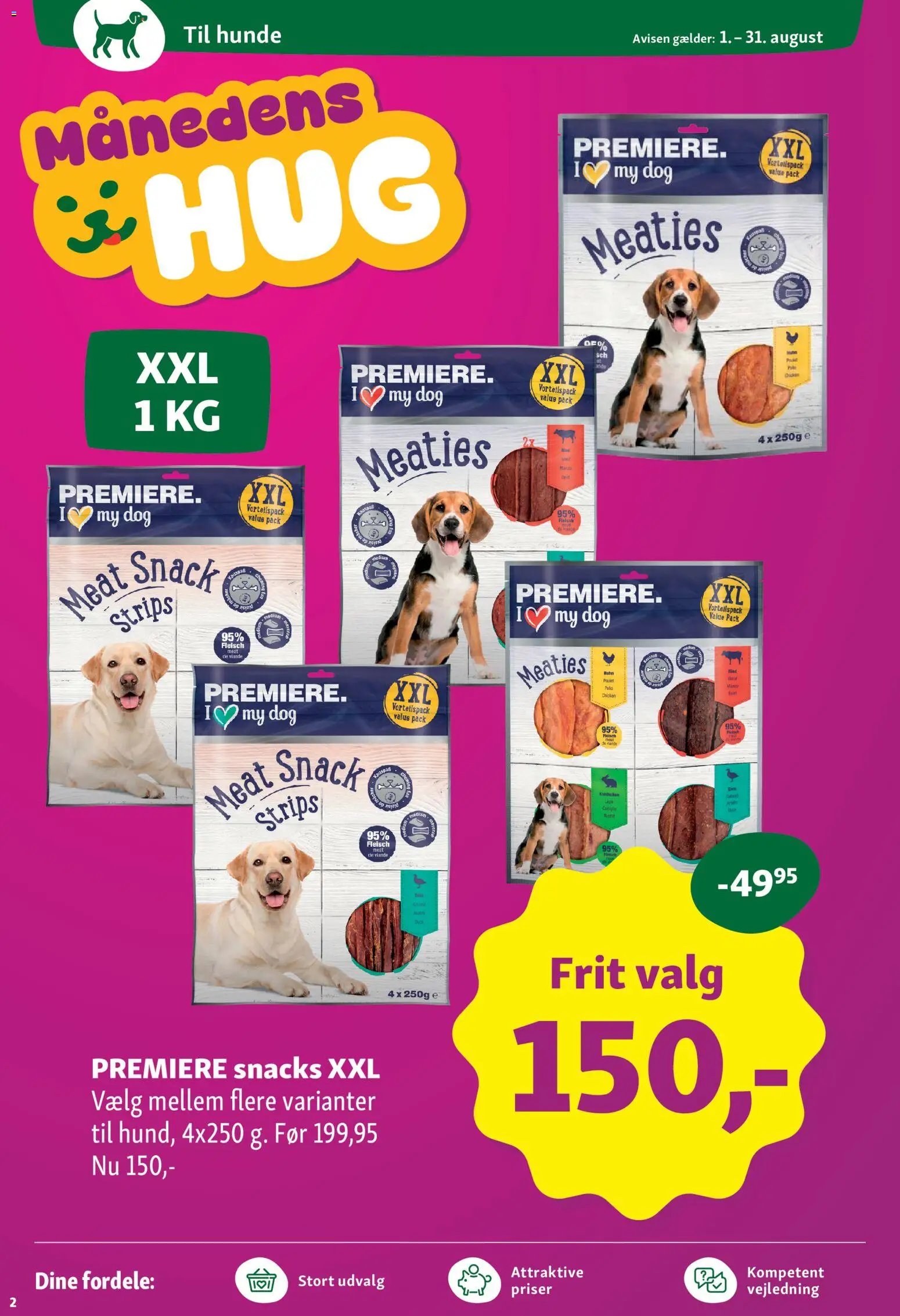 Maxi Zoo tilbudsavis fra 01/08/2026 Maxi Zoo - Månedsavis August