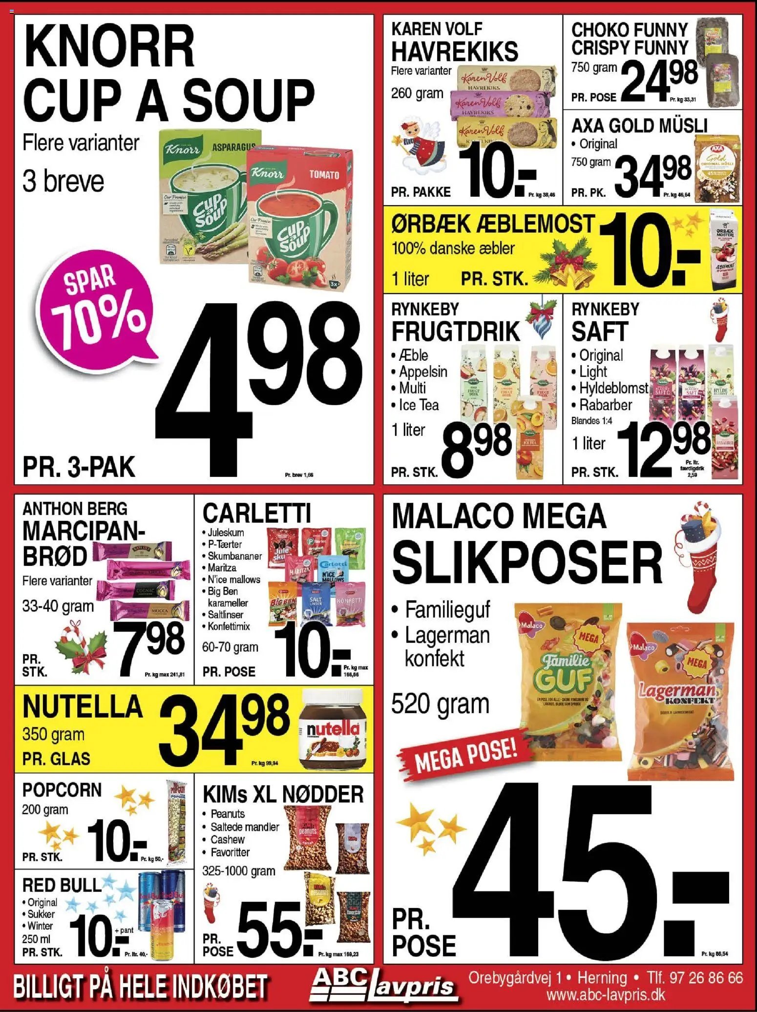 Abc Lavpris tilbudsavis fra 03/12/2025 Herning