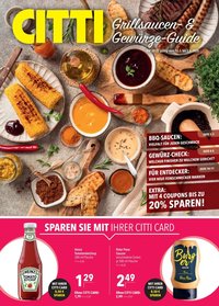 CITTI tilbudsavis fra 13/05/2026 CITTI - Grillsauce & krydderier