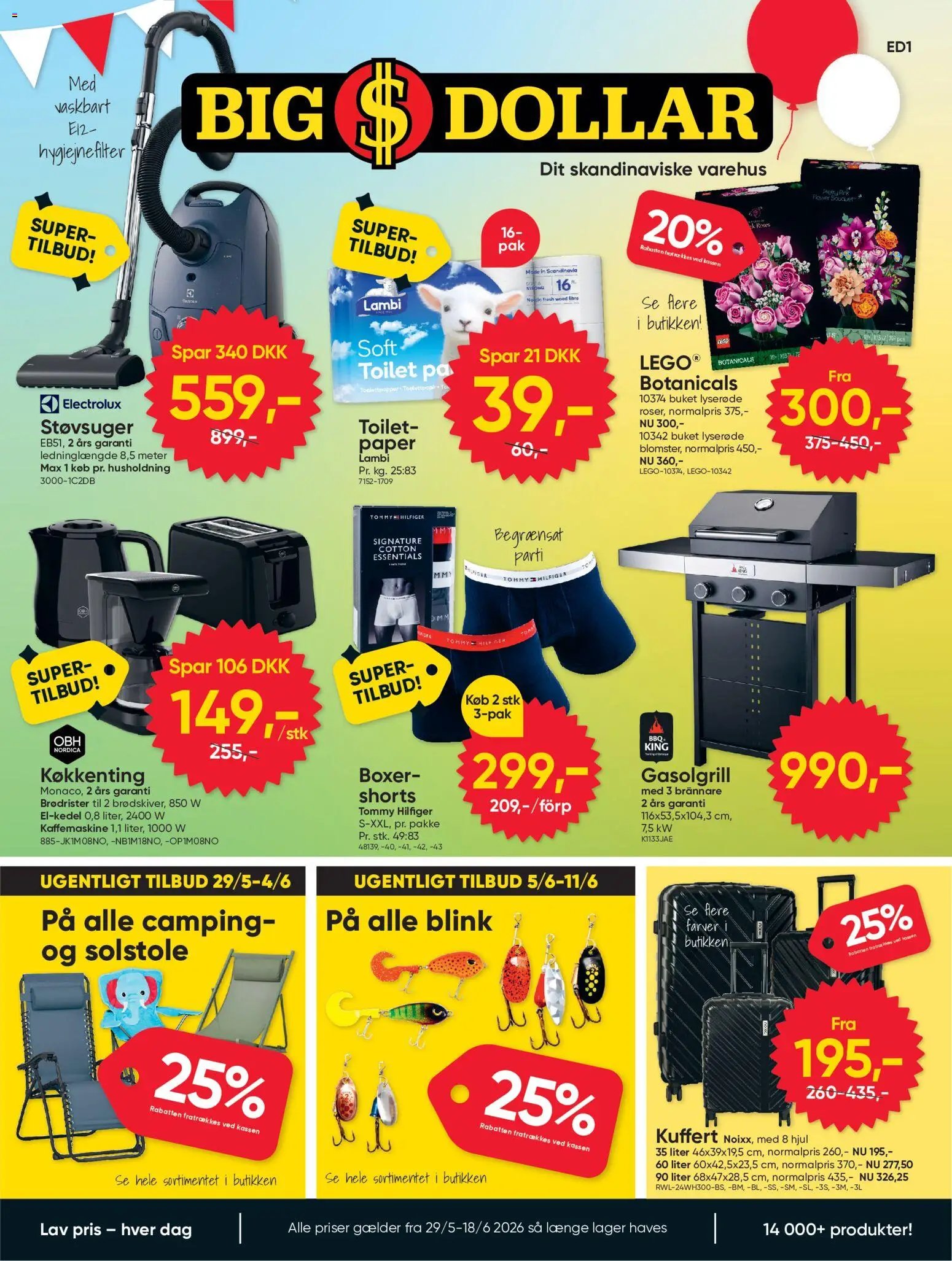 Bigdollar tilbudsavis fra 29/05/2026 Big Dollar - Tillbudsavis