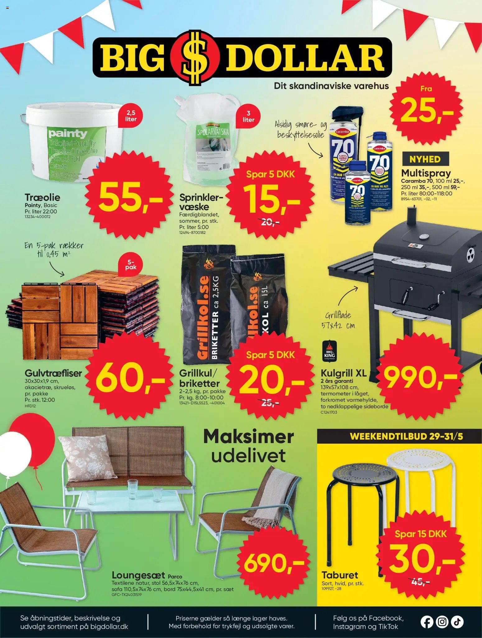 Bigdollar tilbudsavis fra 29/05/2026 Big Dollar - Tillbudsavis