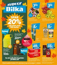 Bilka tilbudsavis fra 25/09/2026 Bilka - Tilbudsavis uge 40
